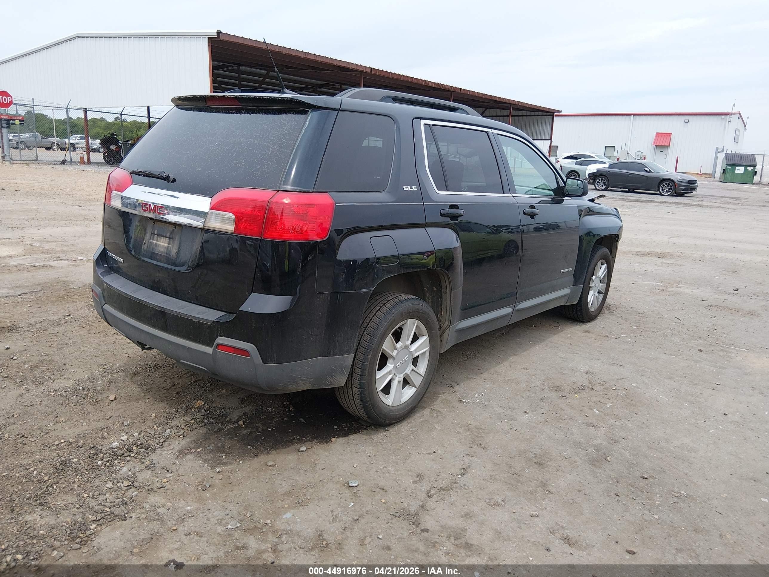2013 Gmc Terrain Sle-2 Black vin: 2GKALSEK2D6141817