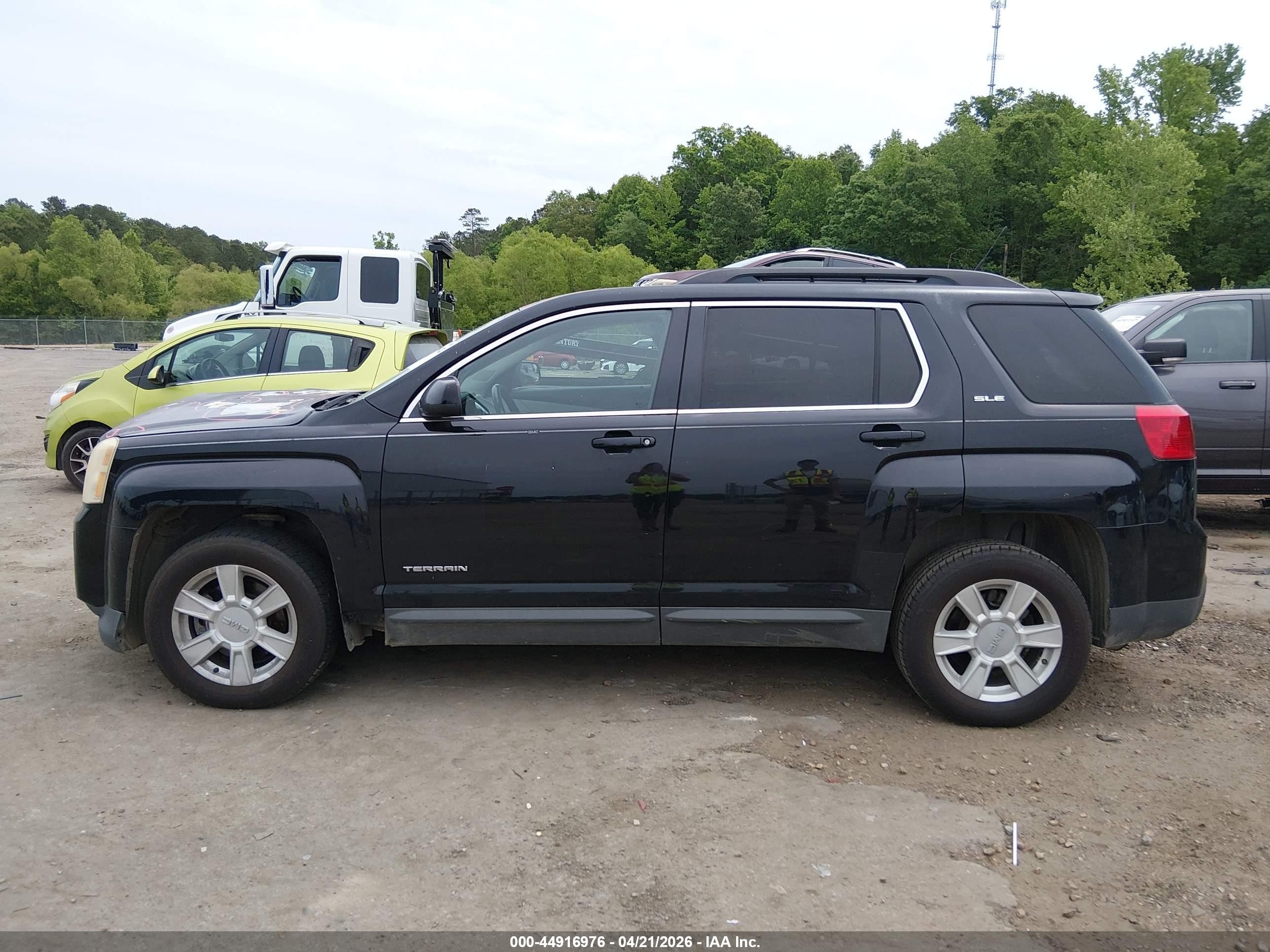 2013 Gmc Terrain Sle-2 Black vin: 2GKALSEK2D6141817