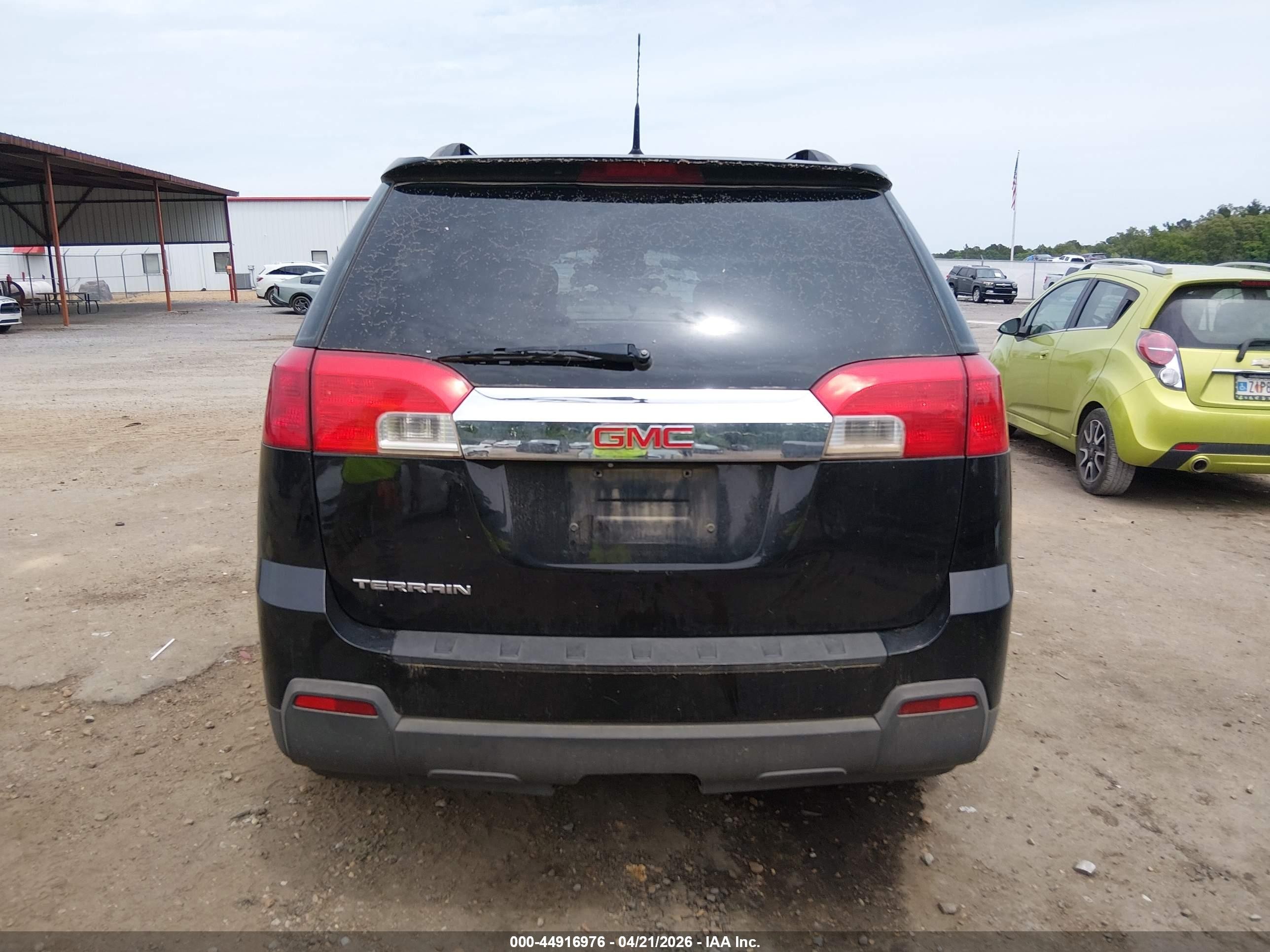 2013 Gmc Terrain Sle-2 Black vin: 2GKALSEK2D6141817