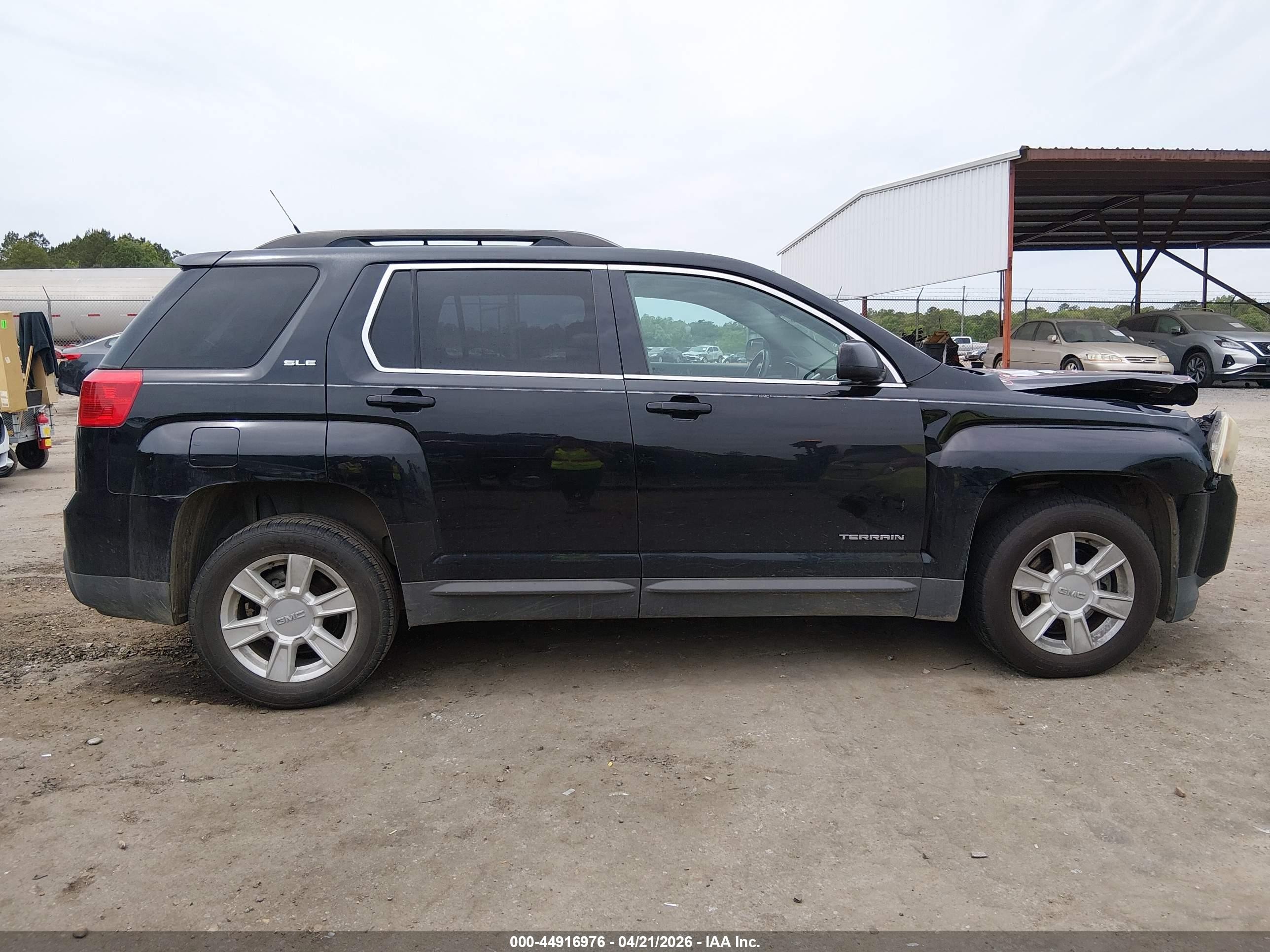 2013 Gmc Terrain Sle-2 Black vin: 2GKALSEK2D6141817