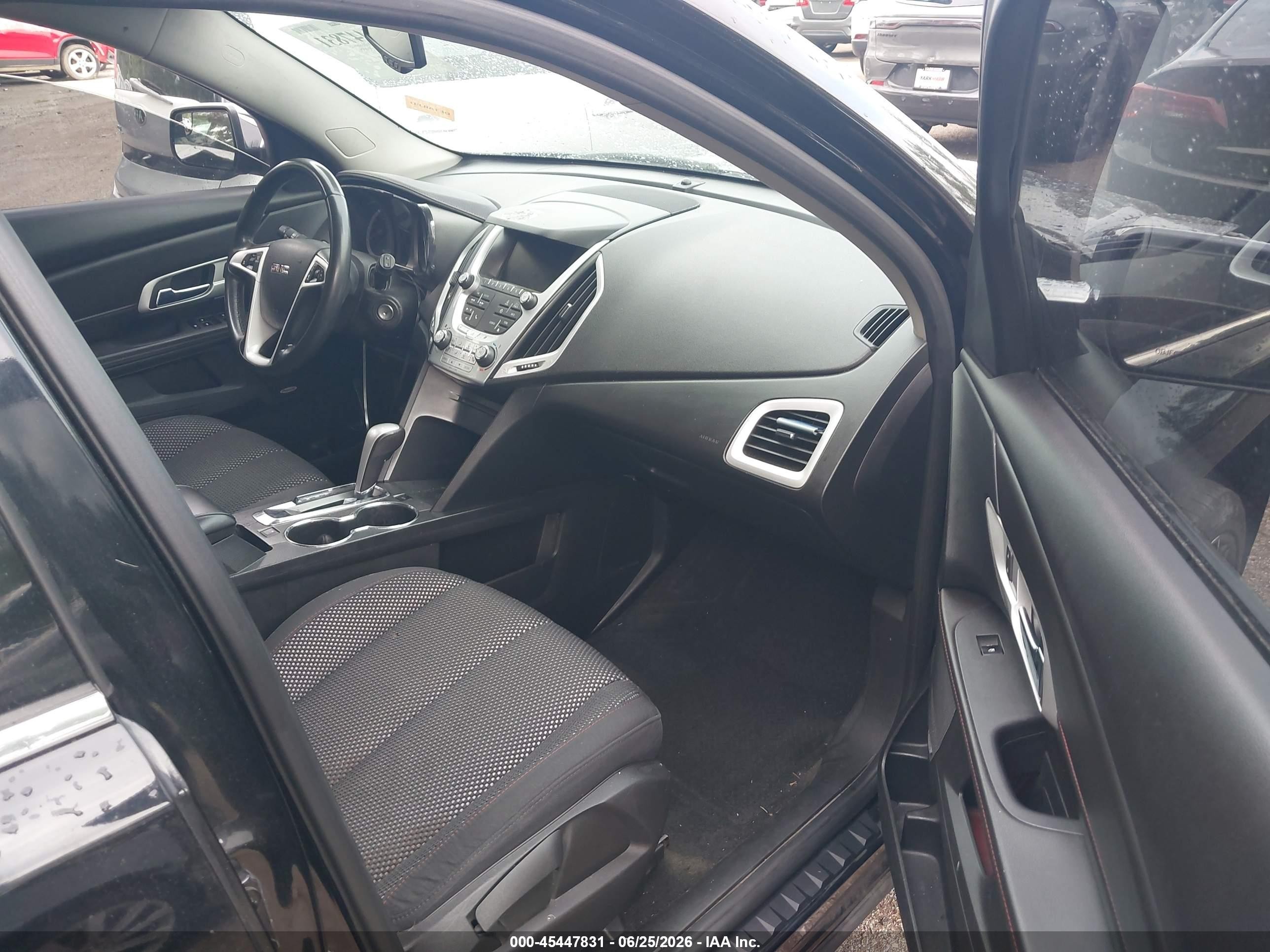 2013 Gmc Terrain Sle-2 Black vin: 2GKALSEK2D6366044