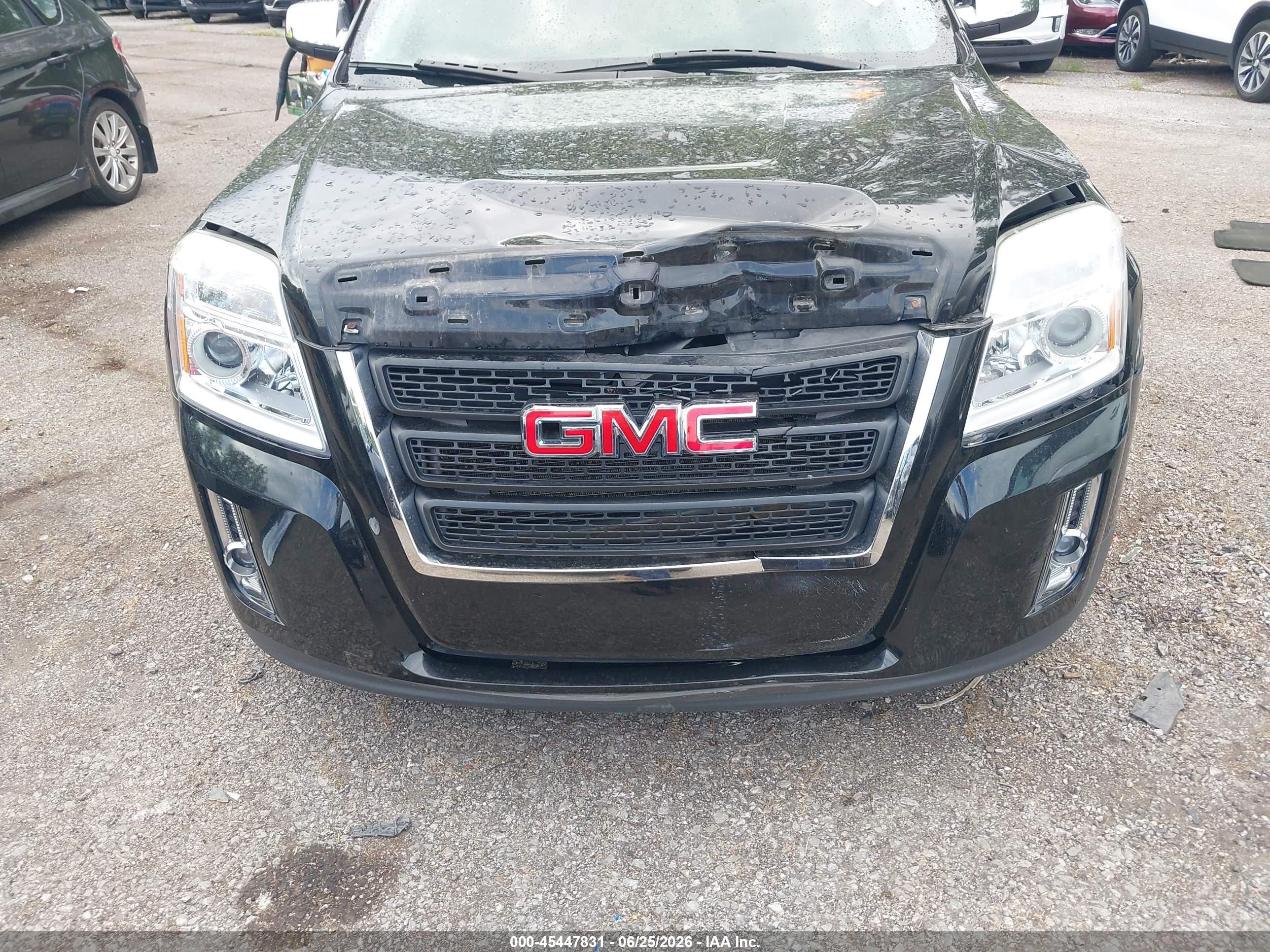 2013 Gmc Terrain Sle-2 Black vin: 2GKALSEK2D6366044