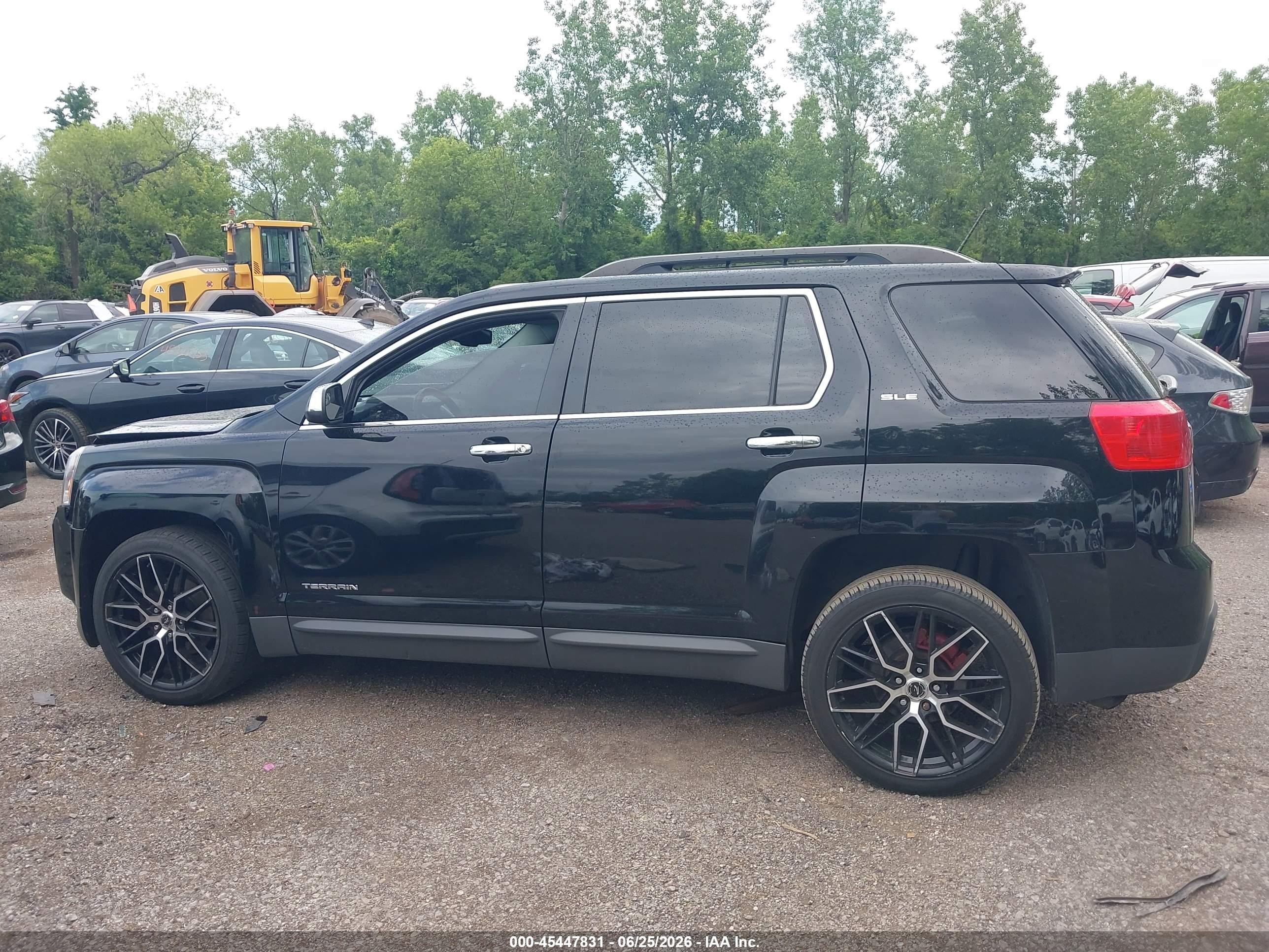 2013 Gmc Terrain Sle-2 Black vin: 2GKALSEK2D6366044