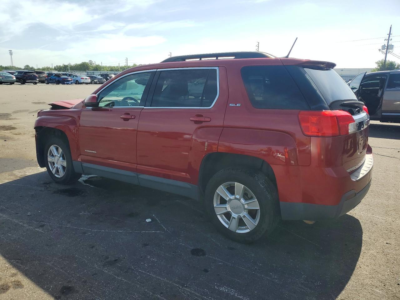 2013 Gmc Terrain Sle Red vin: 2GKALSEK2D6370014