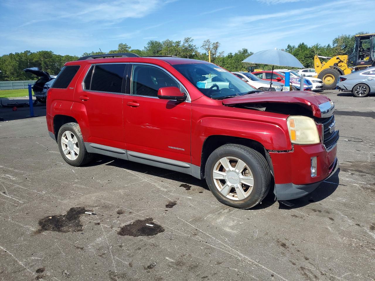 2013 Gmc Terrain Sle Red vin: 2GKALSEK2D6370014