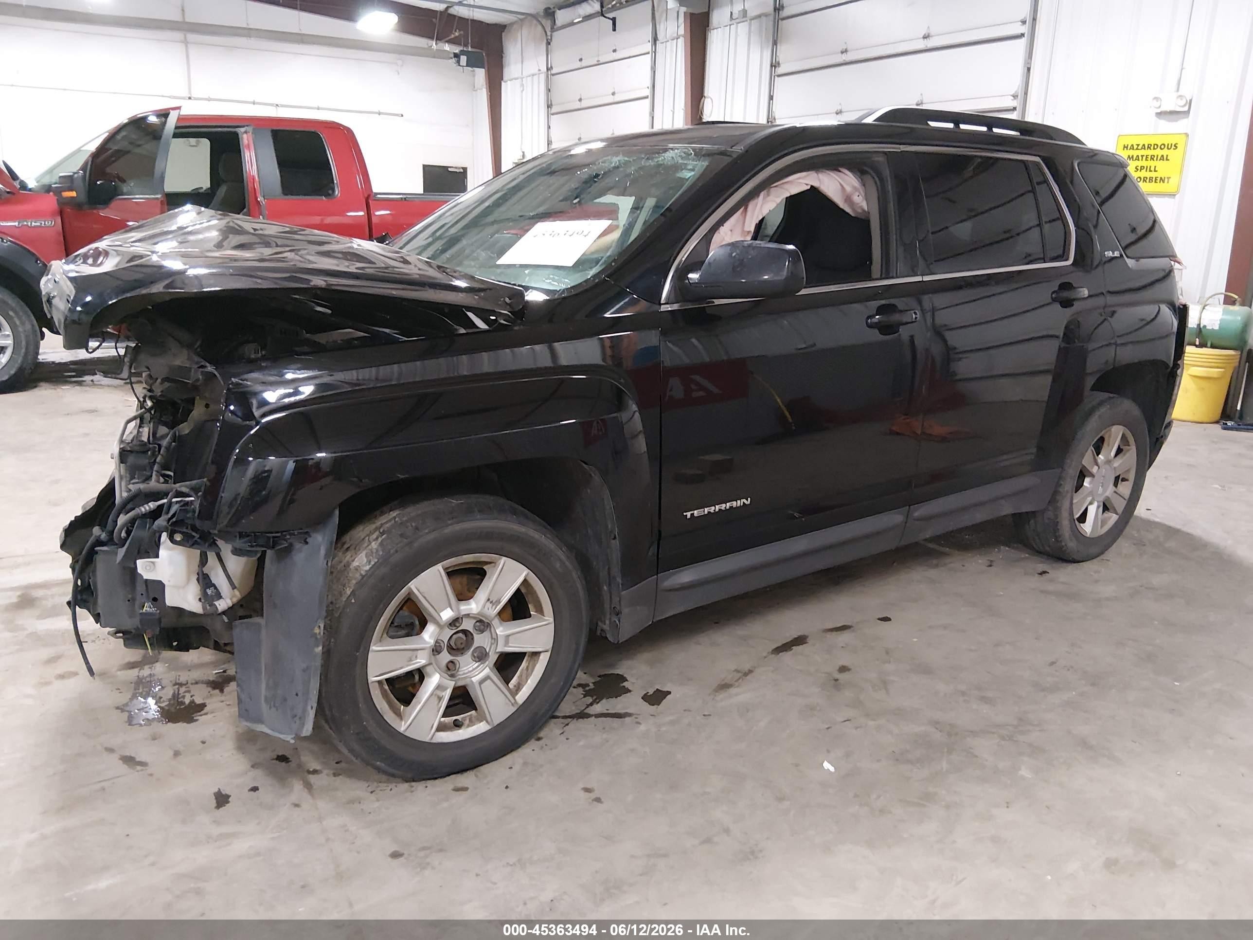 2013 Gmc Terrain Sle-2 Черный vin: 2GKALSEK2D6390442