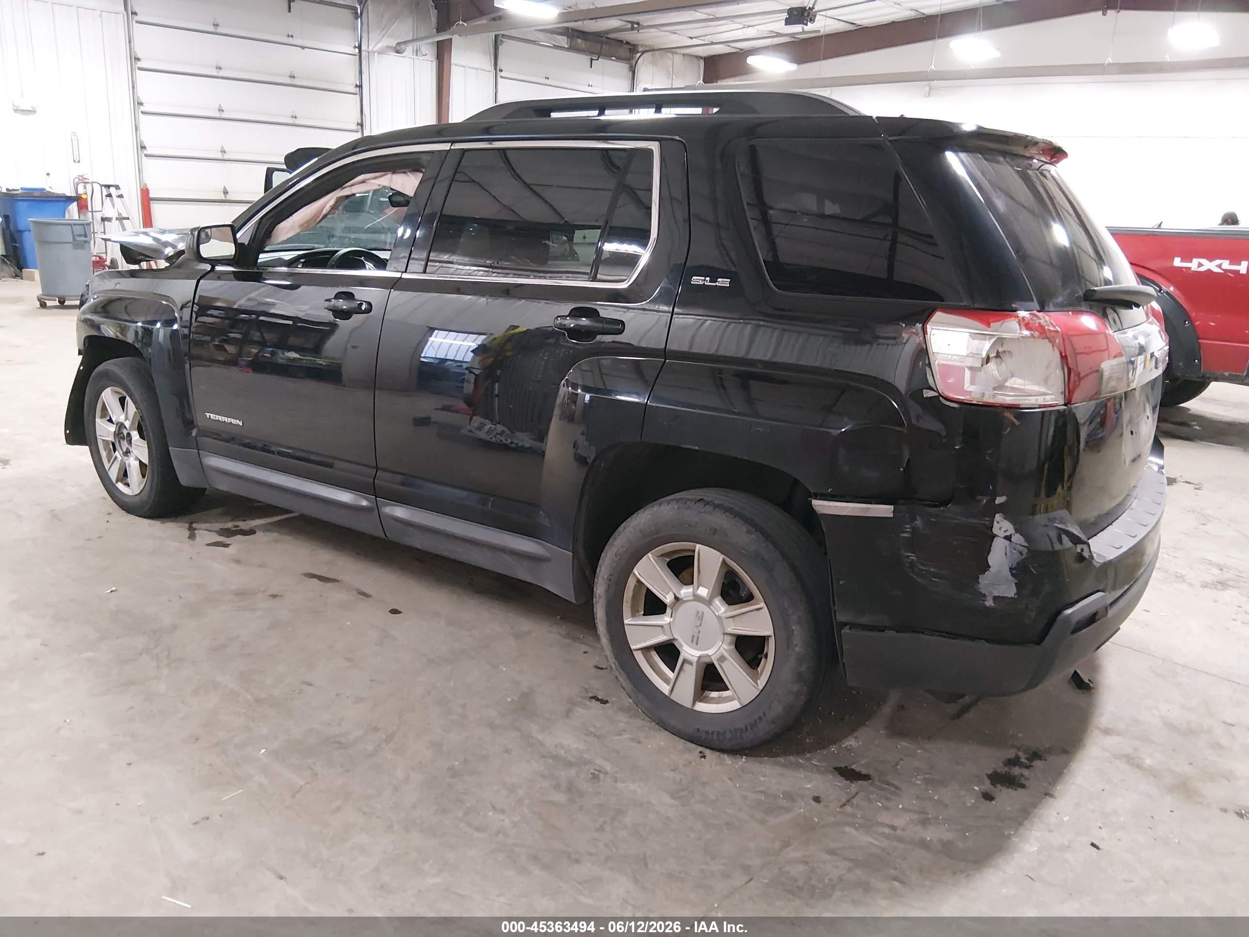 2013 Gmc Terrain Sle-2 Черный vin: 2GKALSEK2D6390442