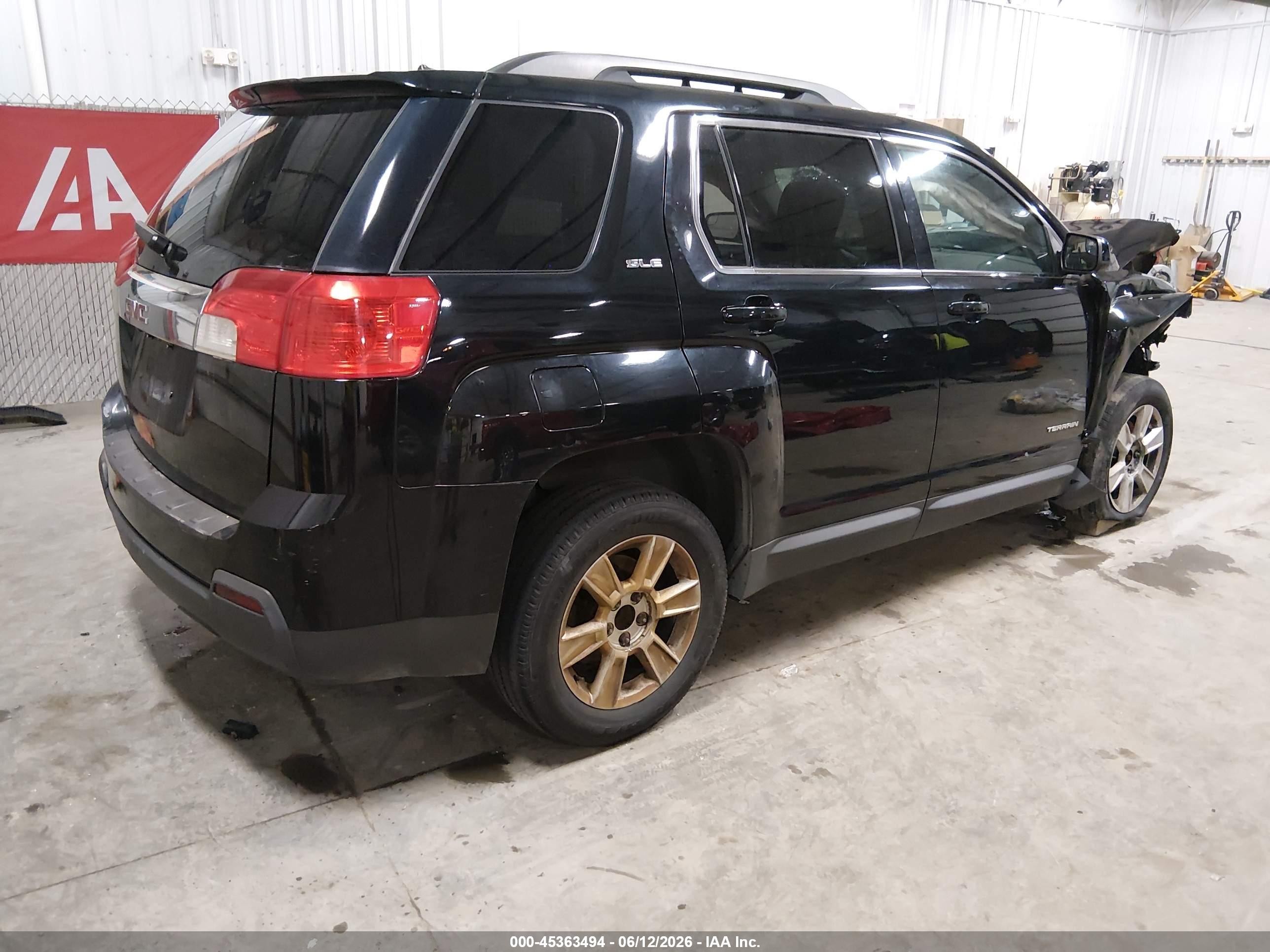 2013 Gmc Terrain Sle-2 Черный vin: 2GKALSEK2D6390442