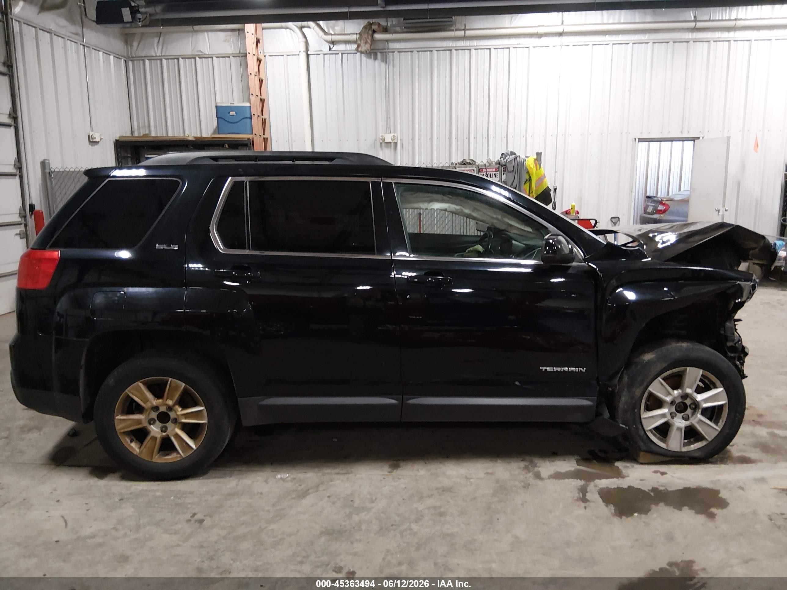 2013 Gmc Terrain Sle-2 Черный vin: 2GKALSEK2D6390442
