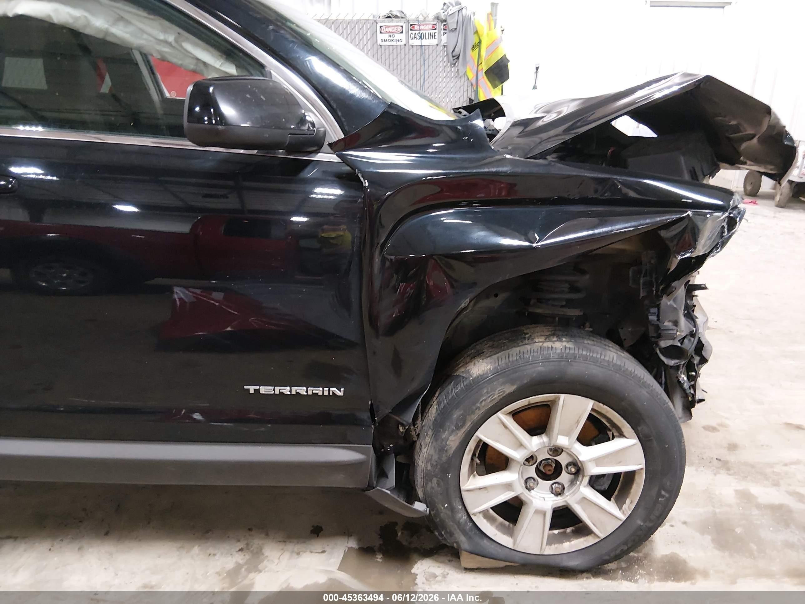 2013 Gmc Terrain Sle-2 Черный vin: 2GKALSEK2D6390442
