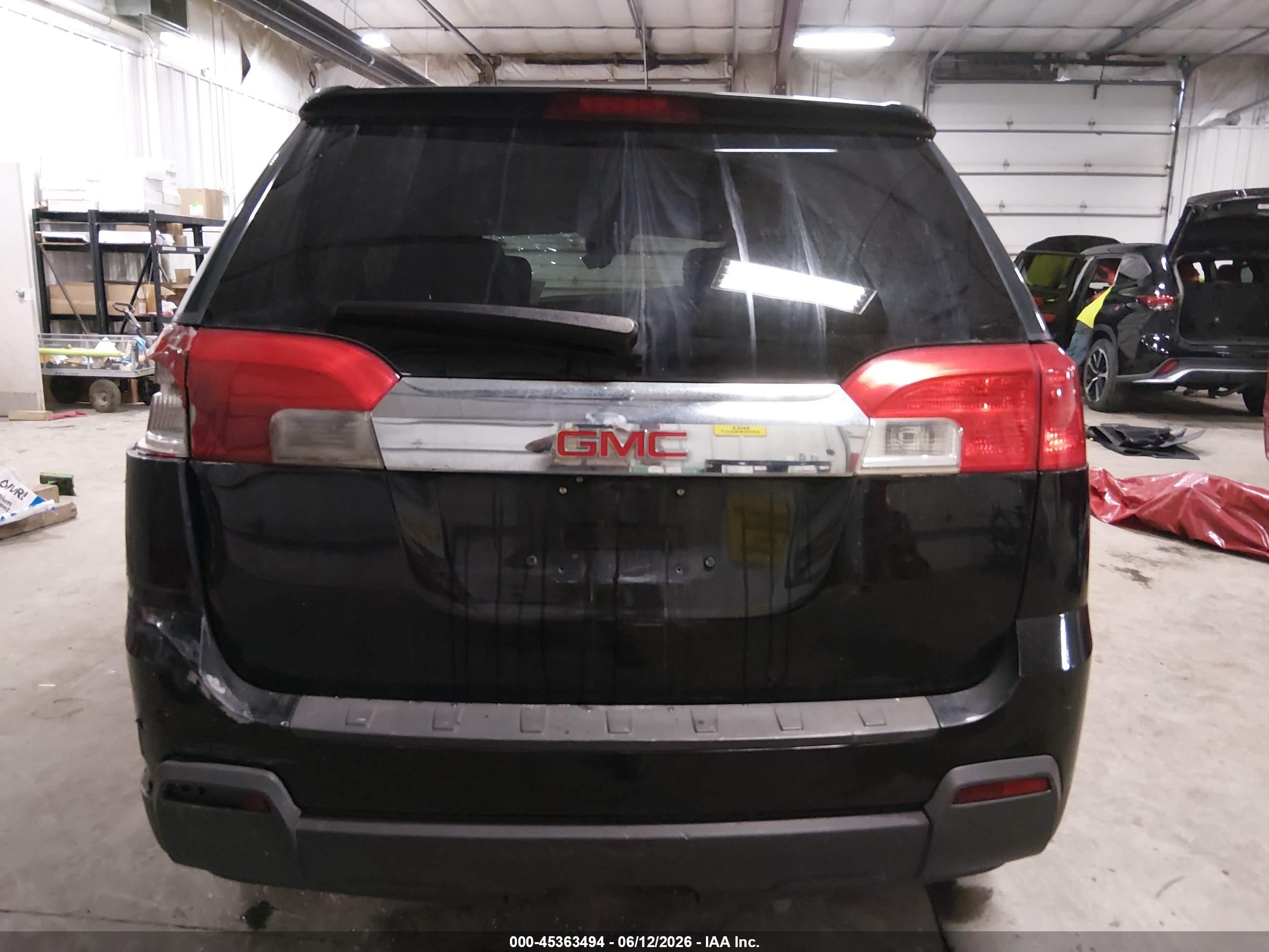 2013 Gmc Terrain Sle-2 Черный vin: 2GKALSEK2D6390442
