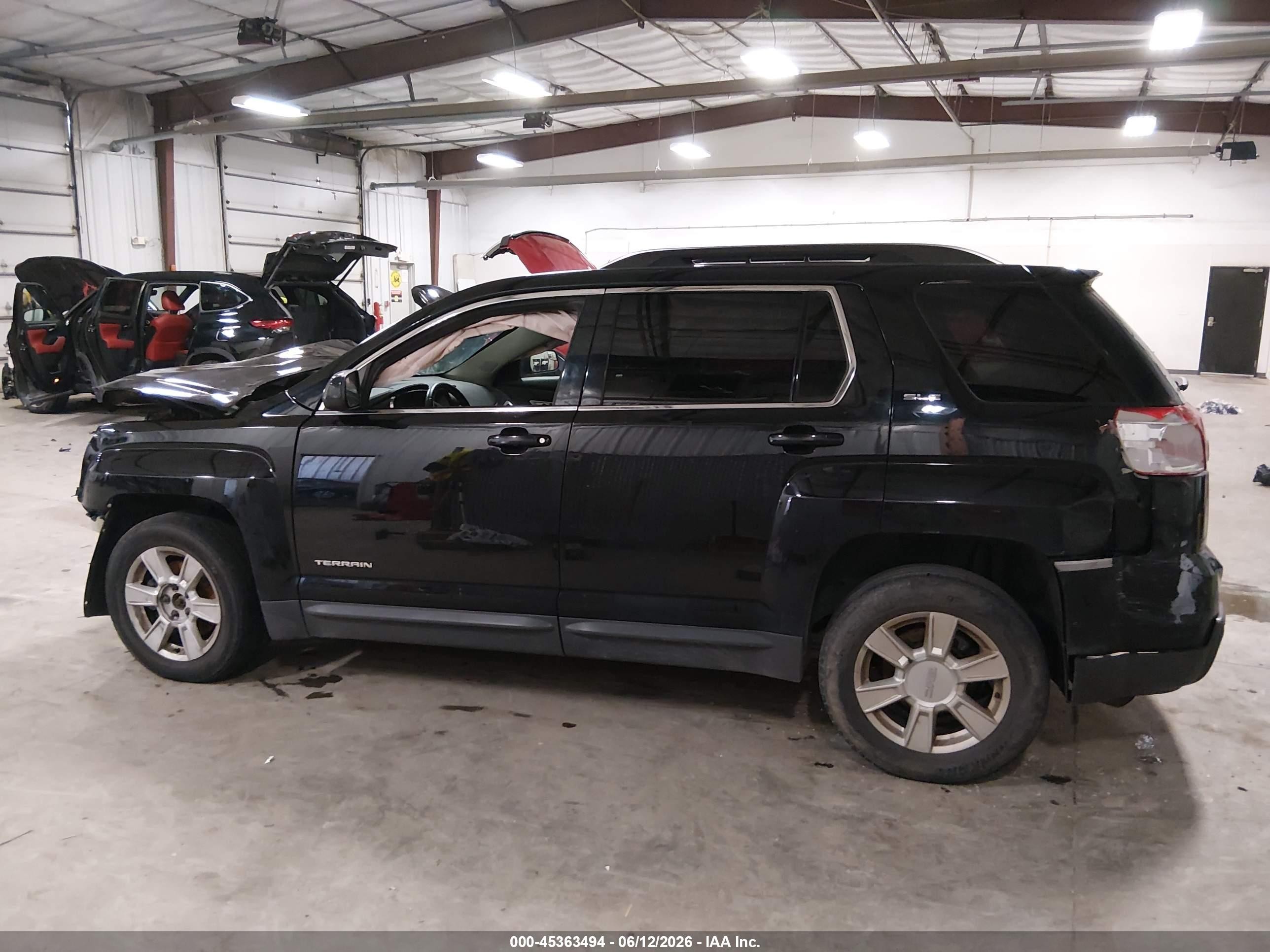 2013 Gmc Terrain Sle-2 Черный vin: 2GKALSEK2D6390442