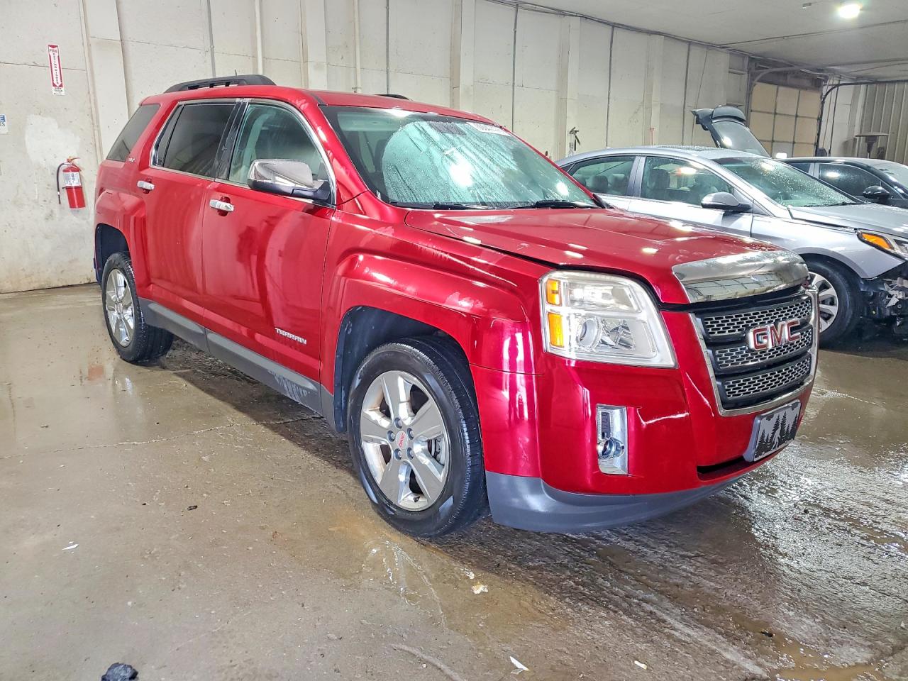 2014 Gmc Terrain Slt Maroon vin: 2GKALSEK2E6302801