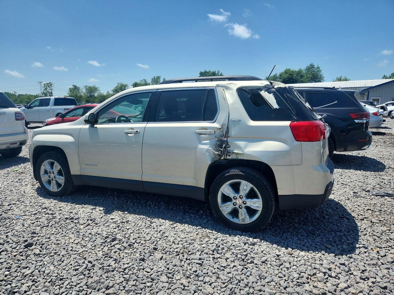 2015 Gmc Terrain Slt Silver vin: 2GKALSEK2F6145031