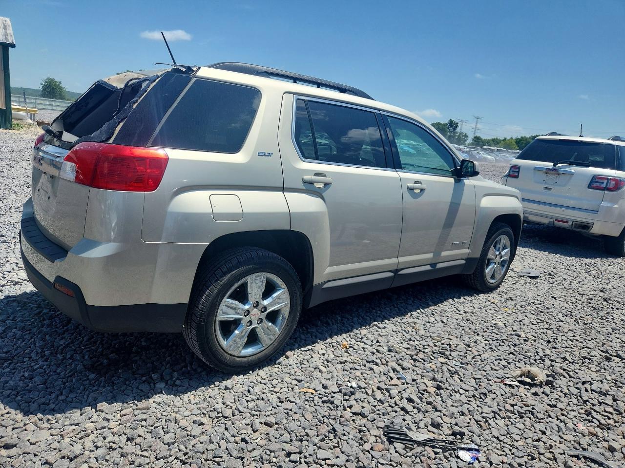 2015 Gmc Terrain Slt Silver vin: 2GKALSEK2F6145031