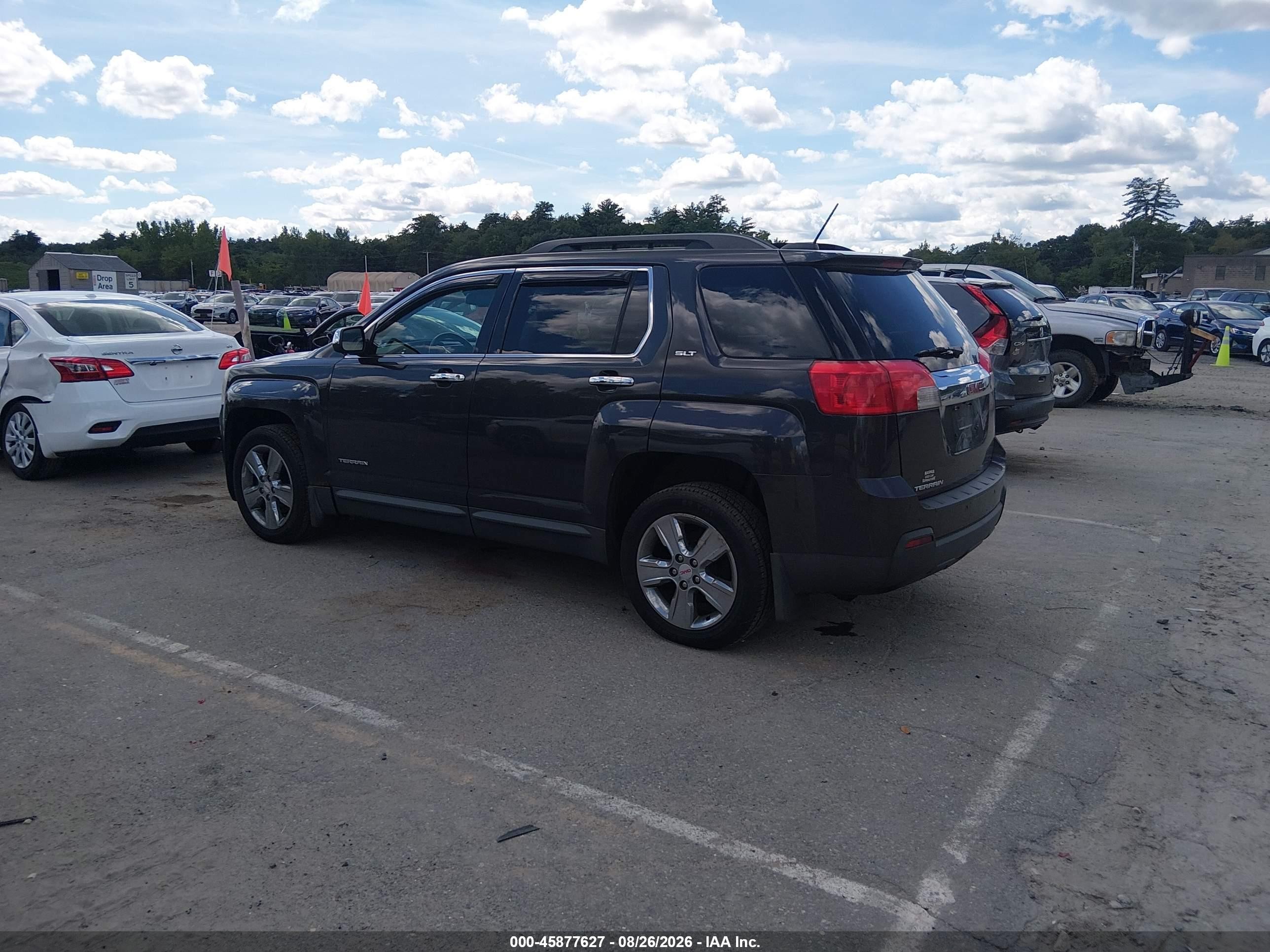 2015 Gmc Terrain Slt-1 Gray vin: 2GKALSEK2F6249292