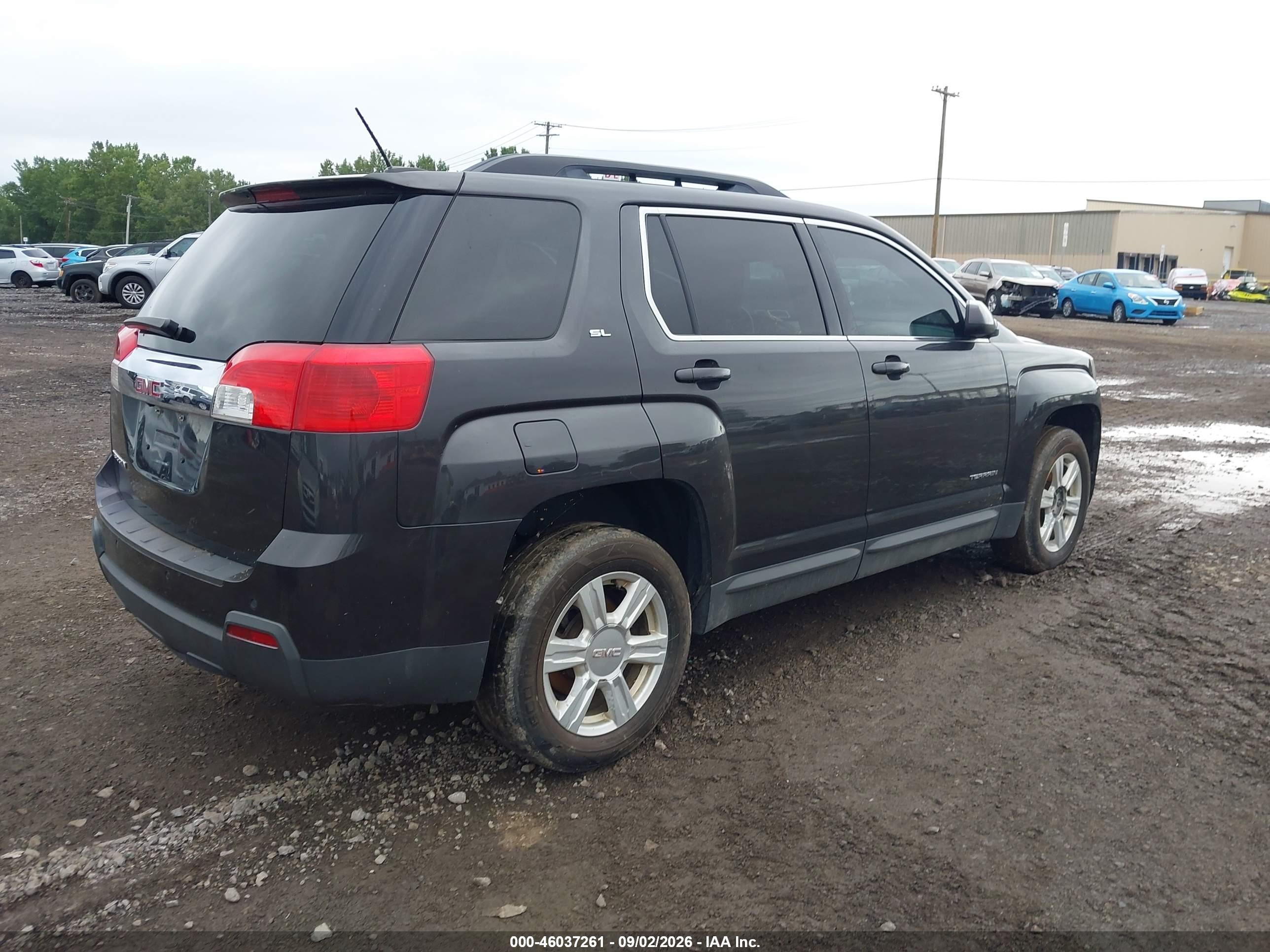 2015 Gmc Terrain Slt-1 Gray vin: 2GKALSEK2F6354396