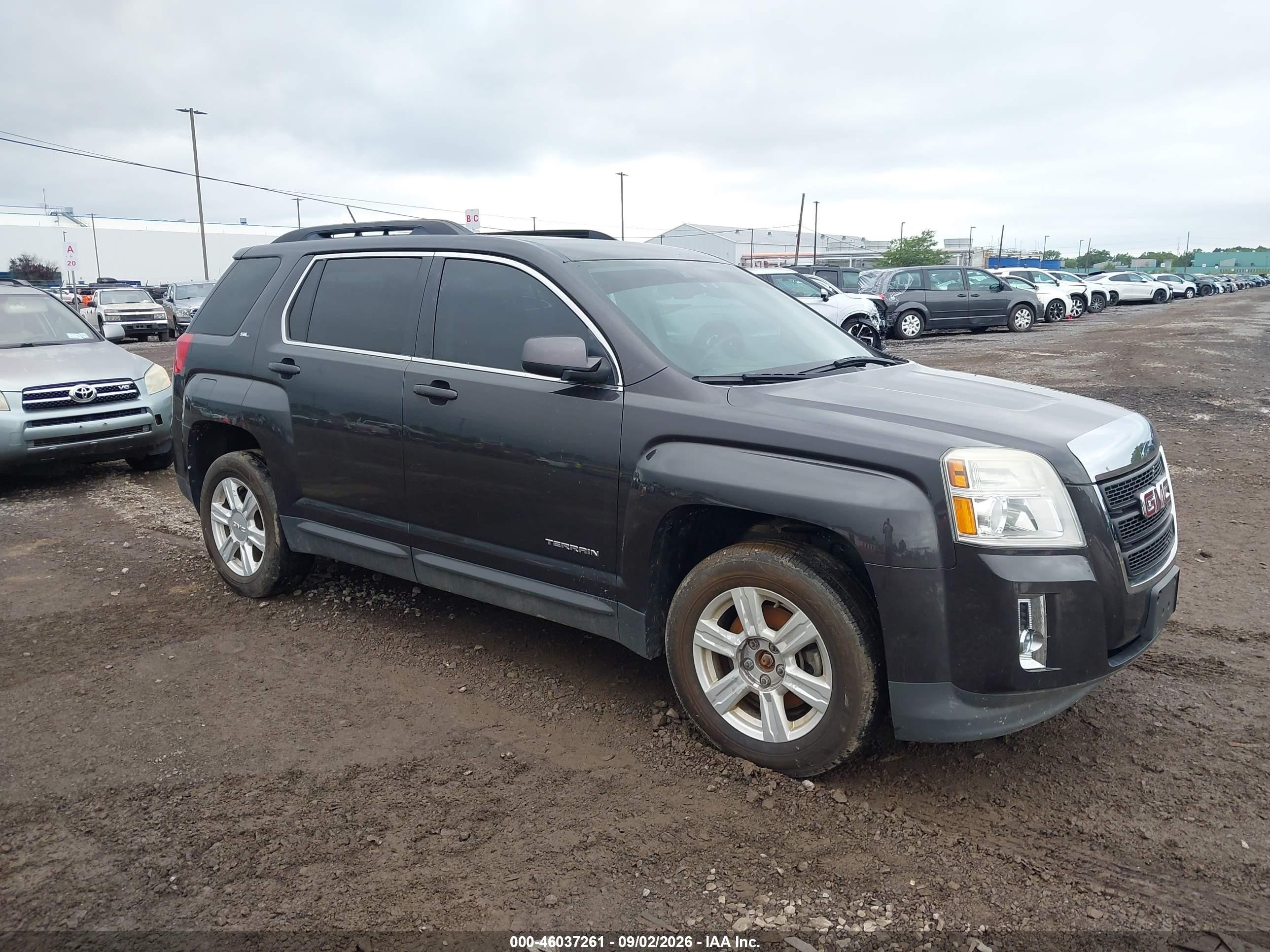 2015 Gmc Terrain Slt-1 Gray vin: 2GKALSEK2F6354396