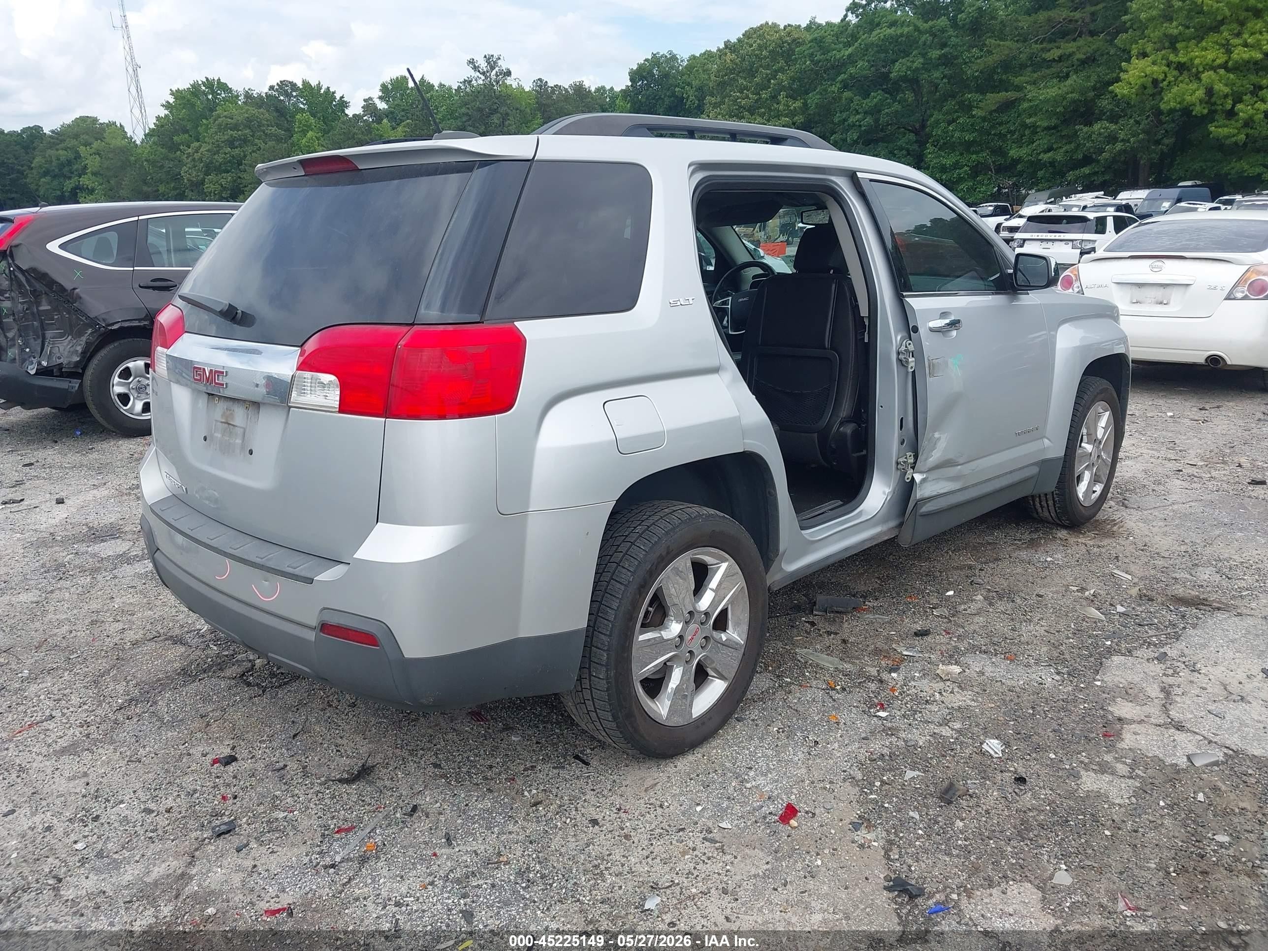 2015 Gmc Terrain Slt-1 Silver vin: 2GKALSEK2F6401703