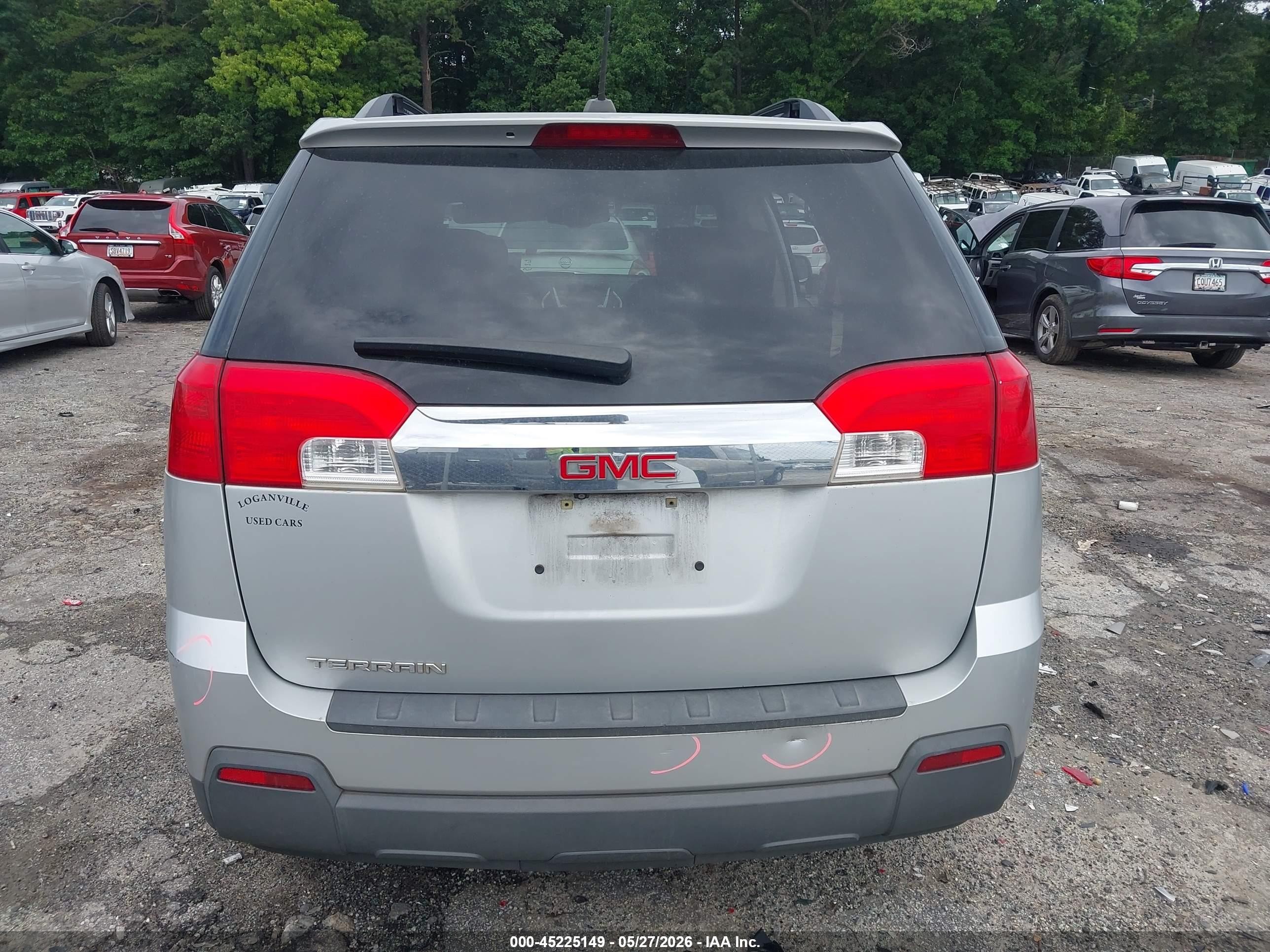 2015 Gmc Terrain Slt-1 Silver vin: 2GKALSEK2F6401703