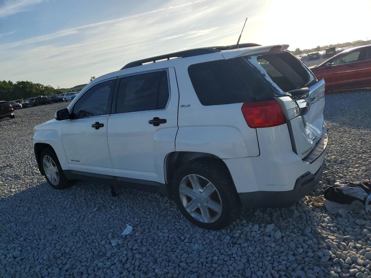 2012 Gmc Terrain Sle White vin: 2GKALSEK3C6130081