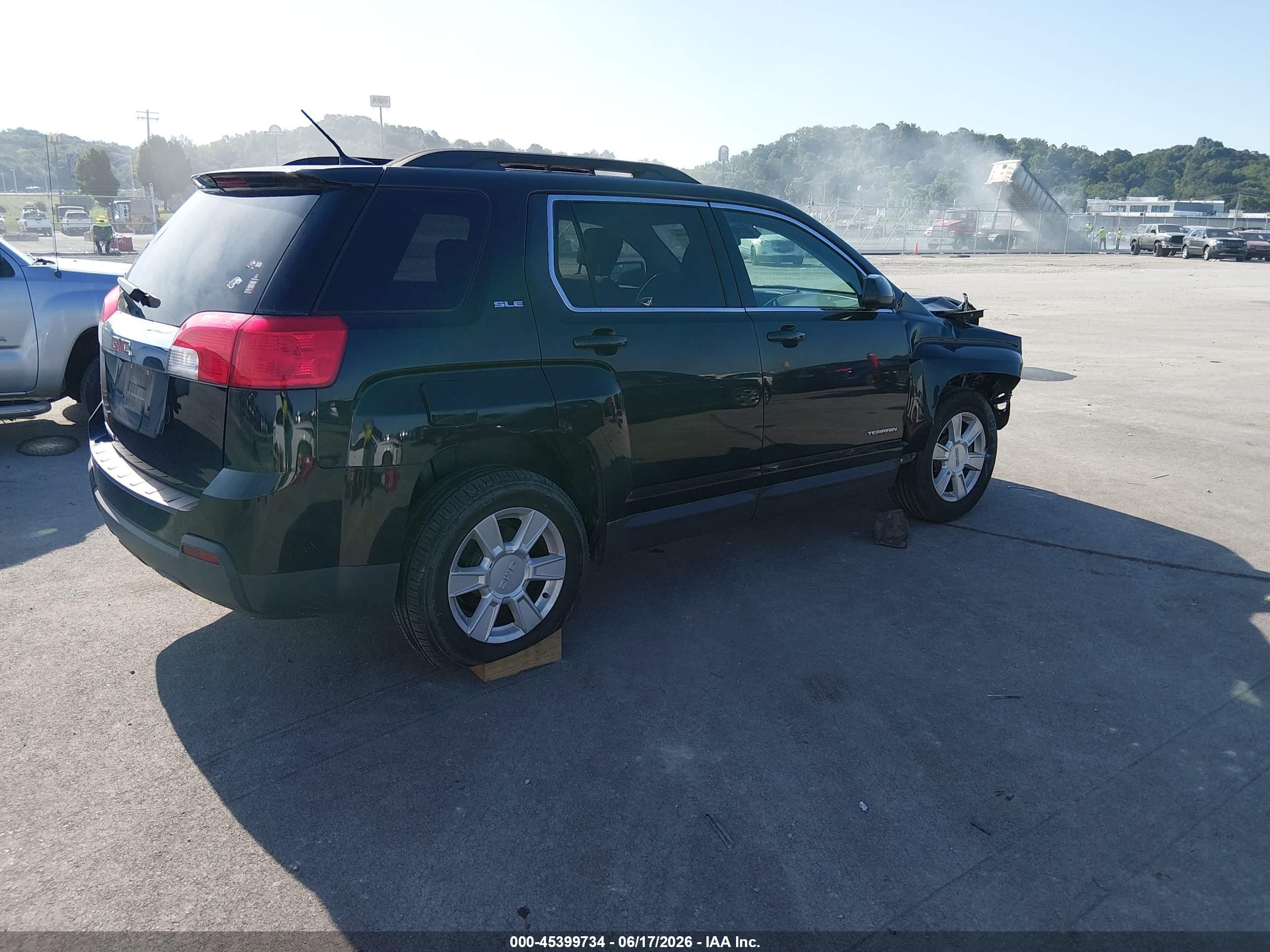 2013 Gmc Terrain Sle-2 Black vin: 2GKALSEK3D6282430