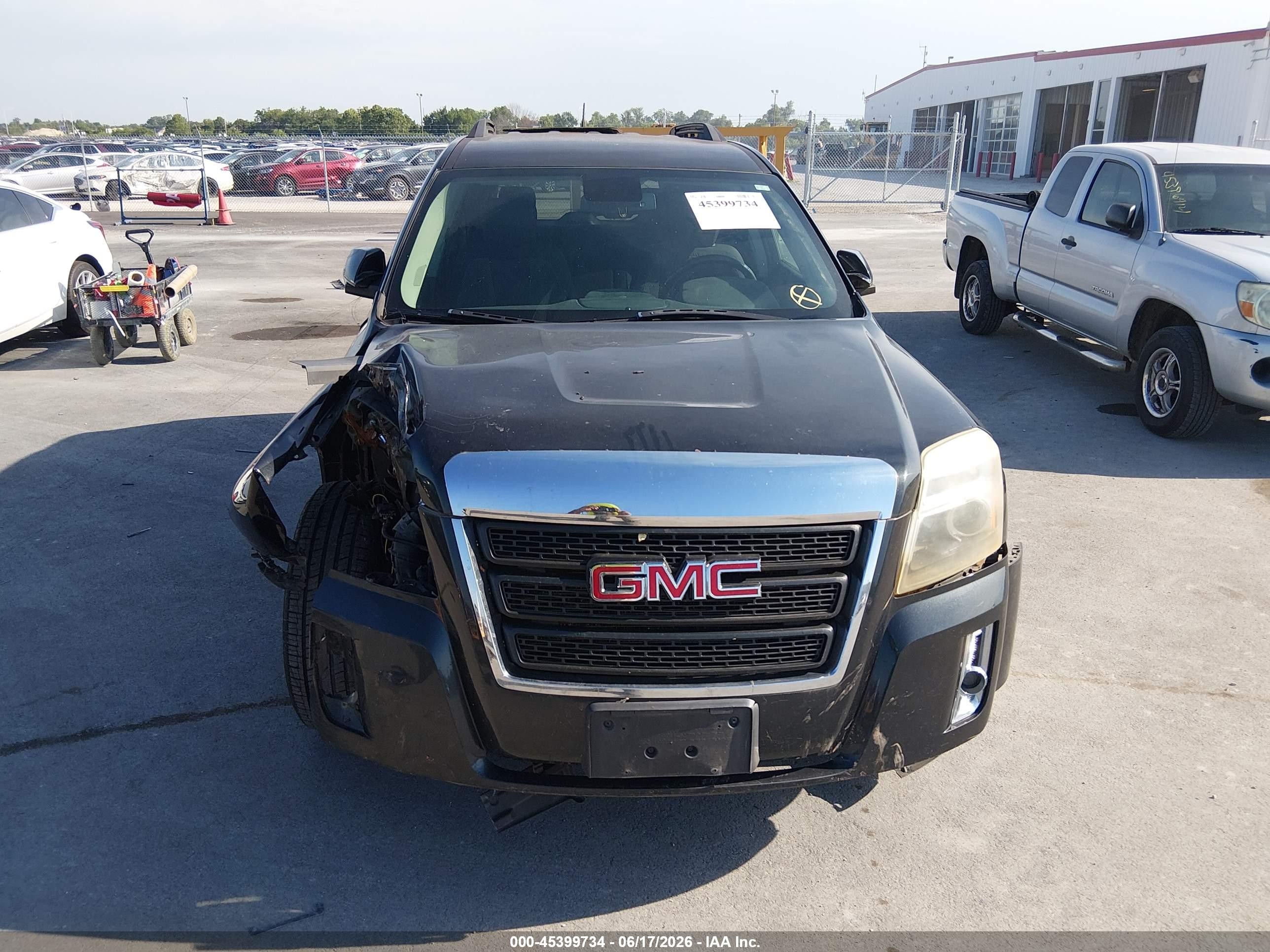 2013 Gmc Terrain Sle-2 Black vin: 2GKALSEK3D6282430