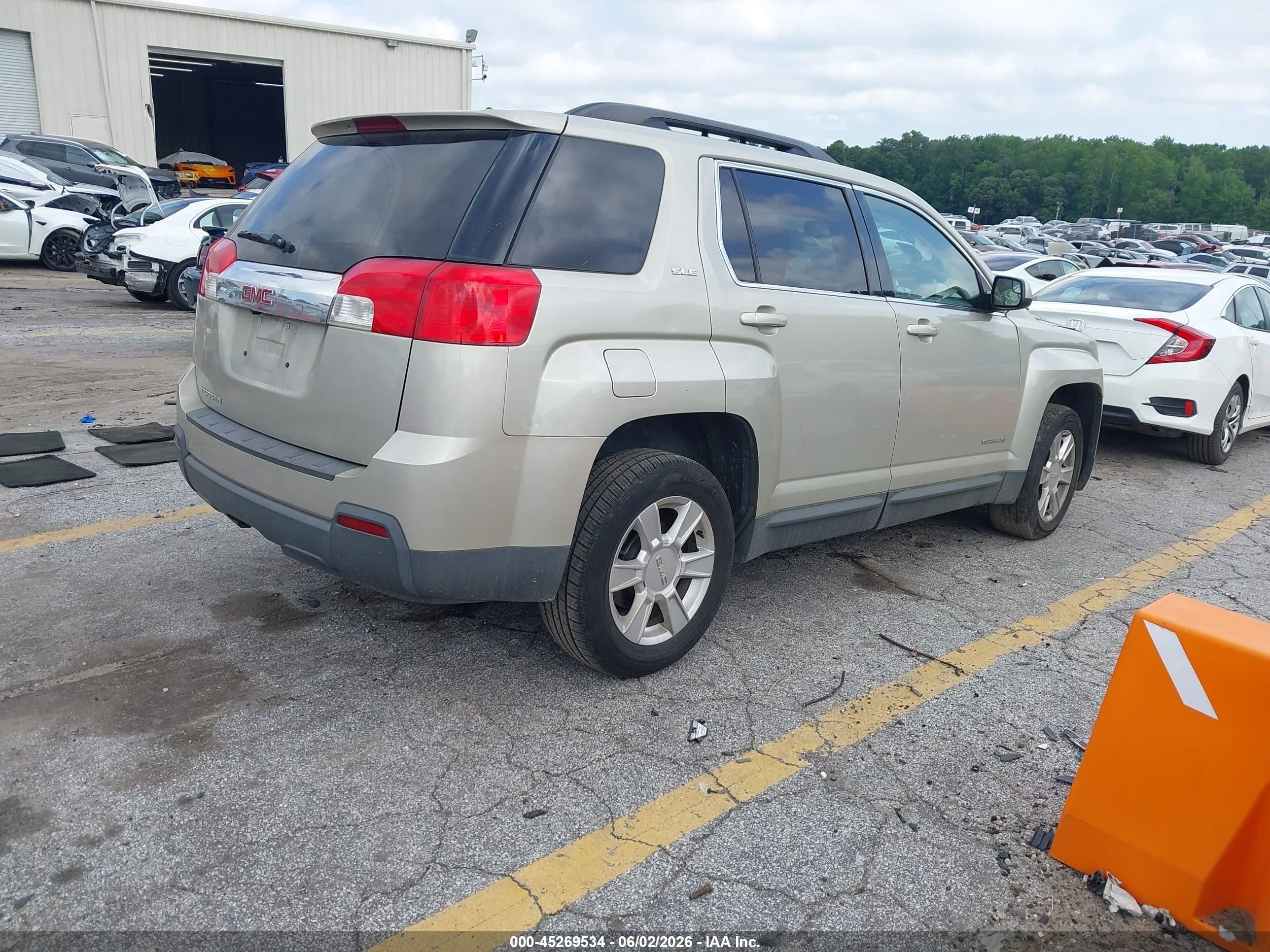 2013 Gmc Terrain Sle-2 Beige vin: 2GKALSEK3D6330864