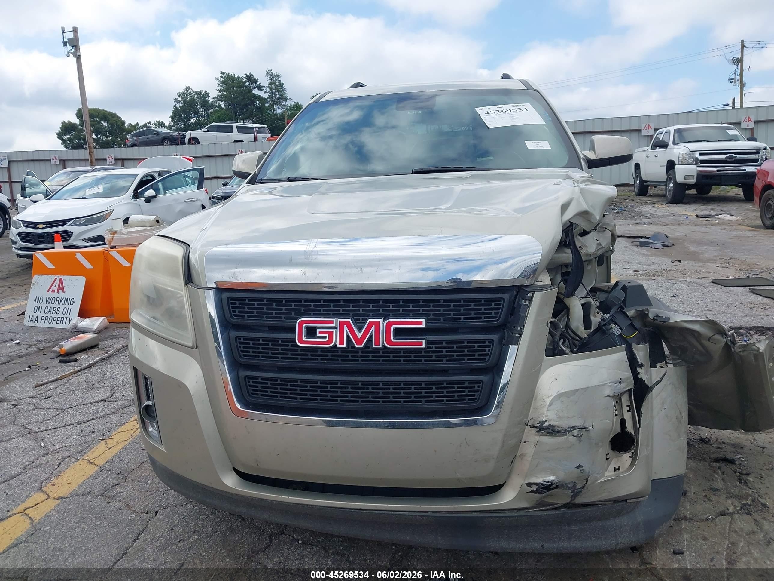 2013 Gmc Terrain Sle-2 Beige vin: 2GKALSEK3D6330864