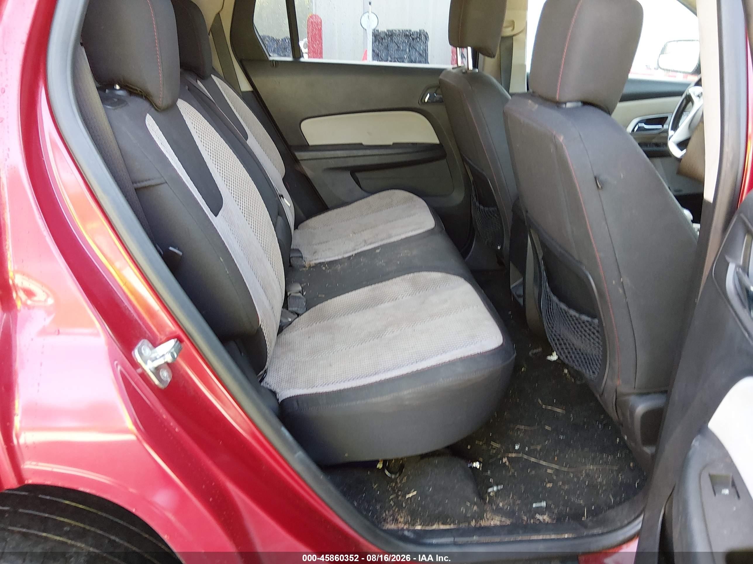 2013 Gmc Terrain Sle-2 Red vin: 2GKALSEK3D6425098