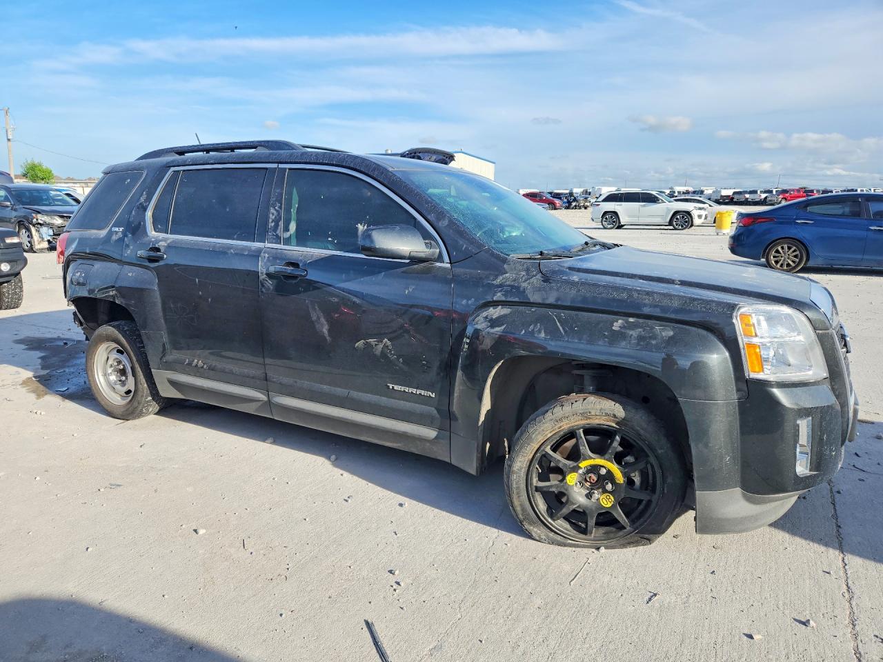 2014 Gmc Terrain Slt Black vin: 2GKALSEK3E6147451