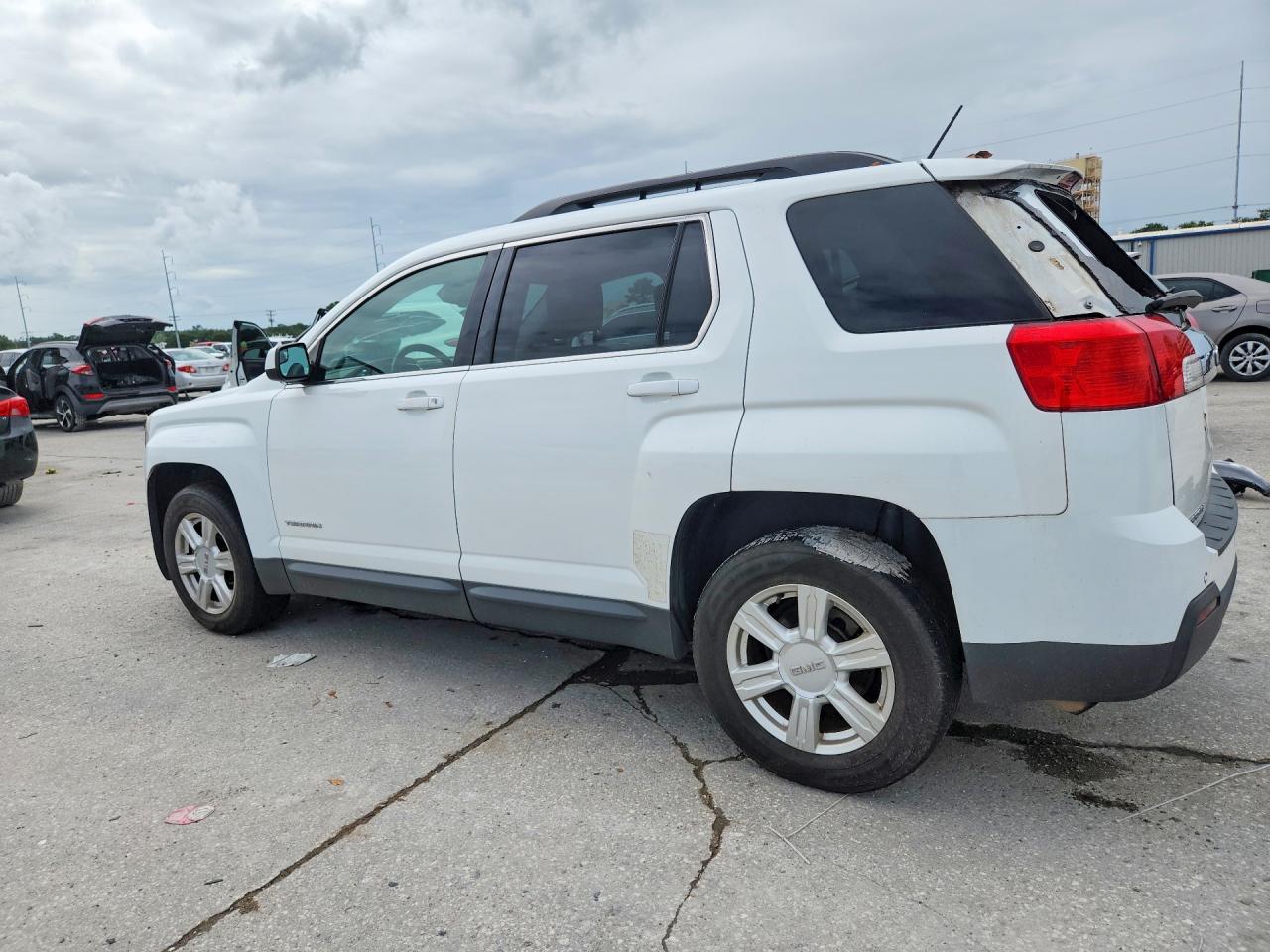 2014 Gmc Terrain Slt White vin: 2GKALSEK3E6299455