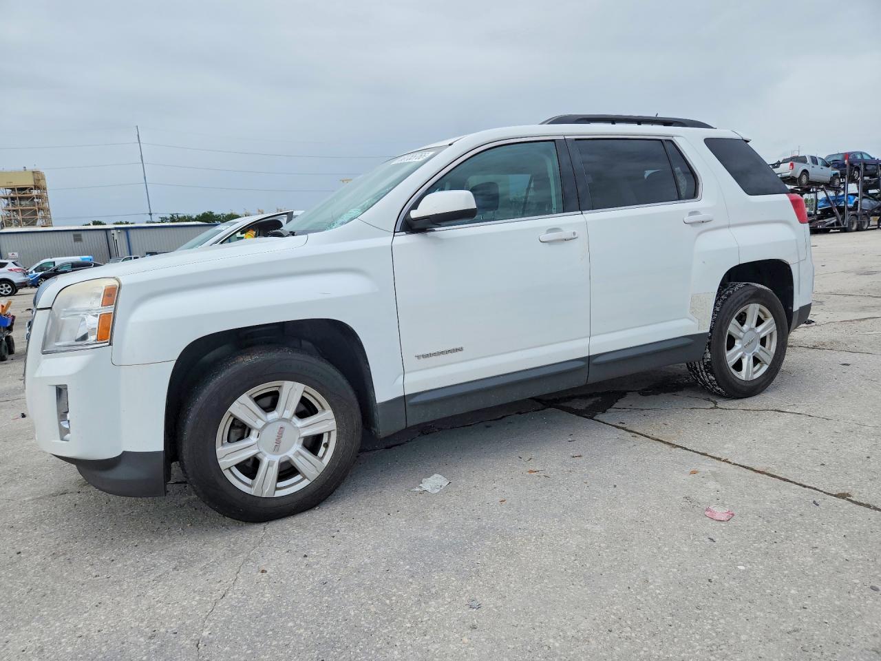 2014 Gmc Terrain Slt White vin: 2GKALSEK3E6299455