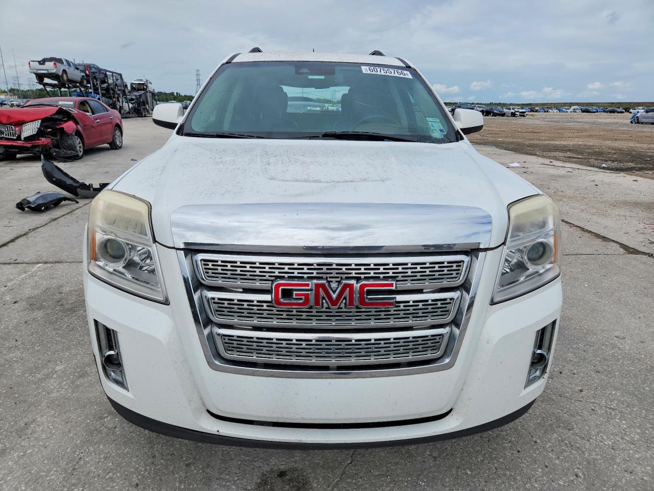 2014 Gmc Terrain Slt White vin: 2GKALSEK3E6299455