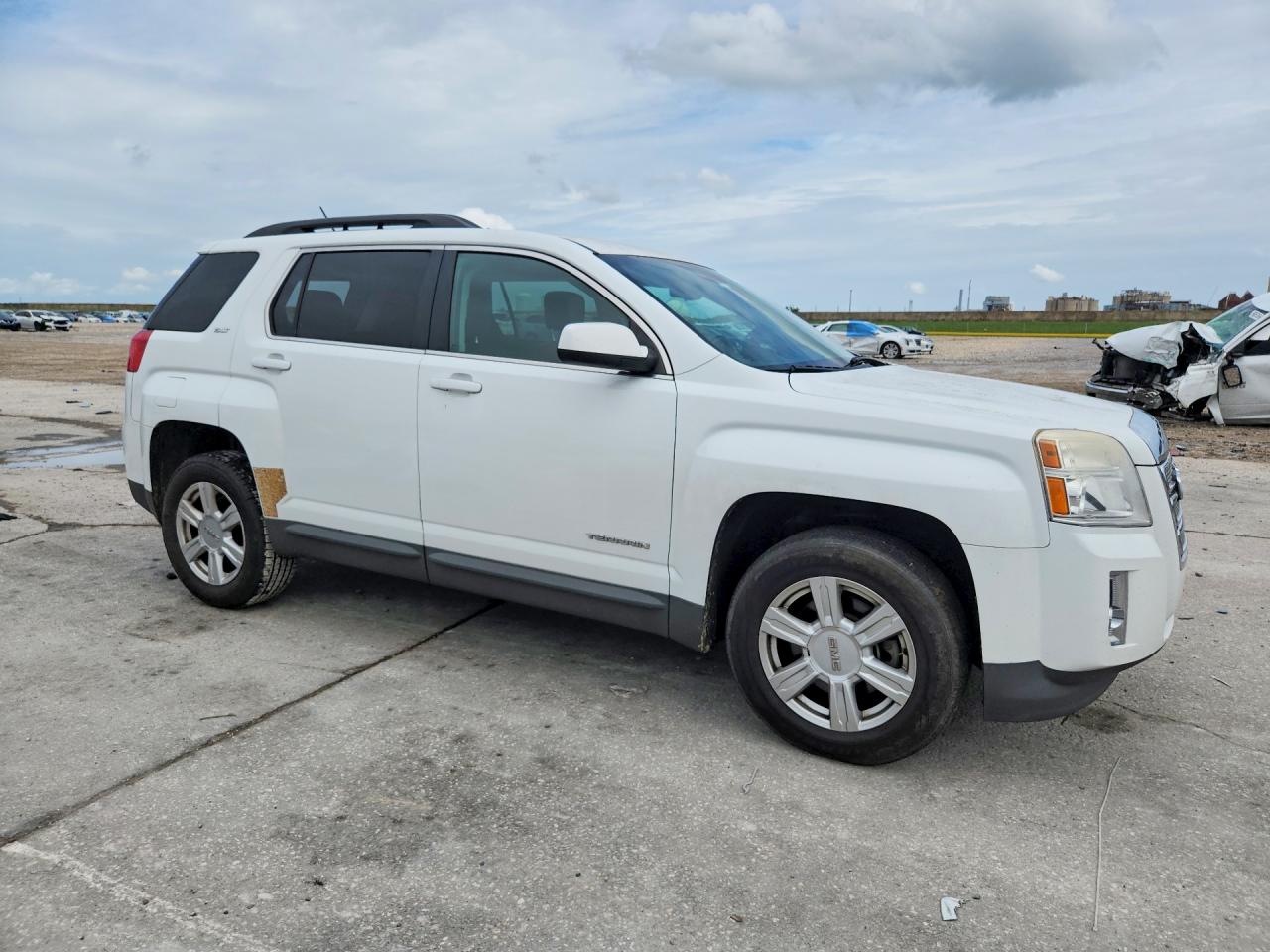2014 Gmc Terrain Slt White vin: 2GKALSEK3E6299455