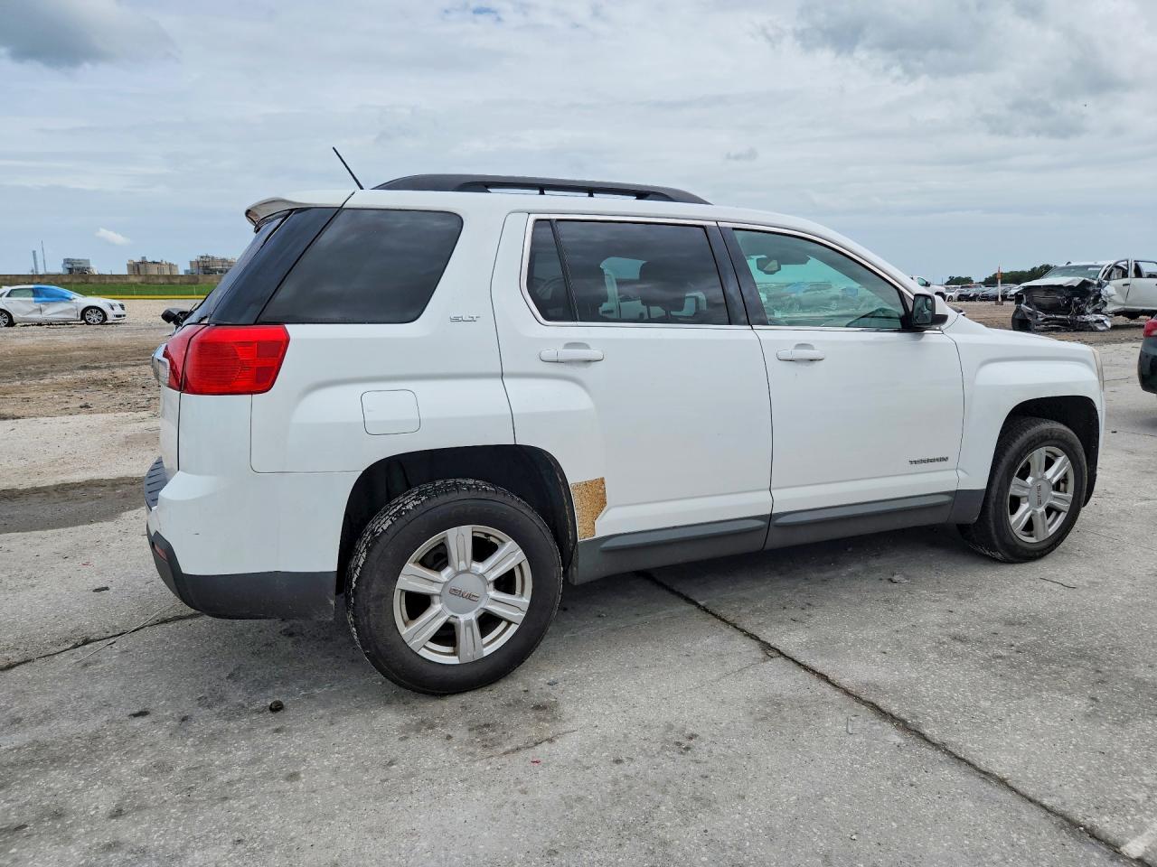 2014 Gmc Terrain Slt White vin: 2GKALSEK3E6299455