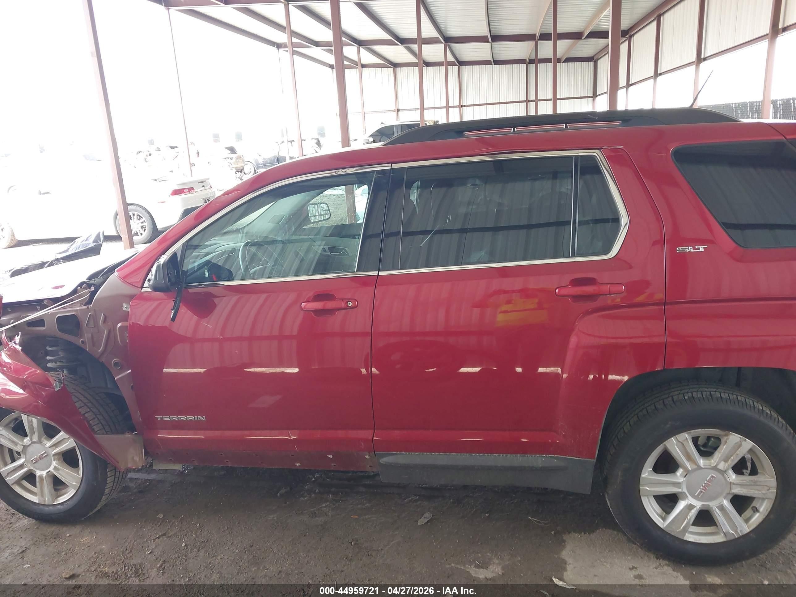 2014 Gmc Terrain Slt-1 Red vin: 2GKALSEK3E6303522