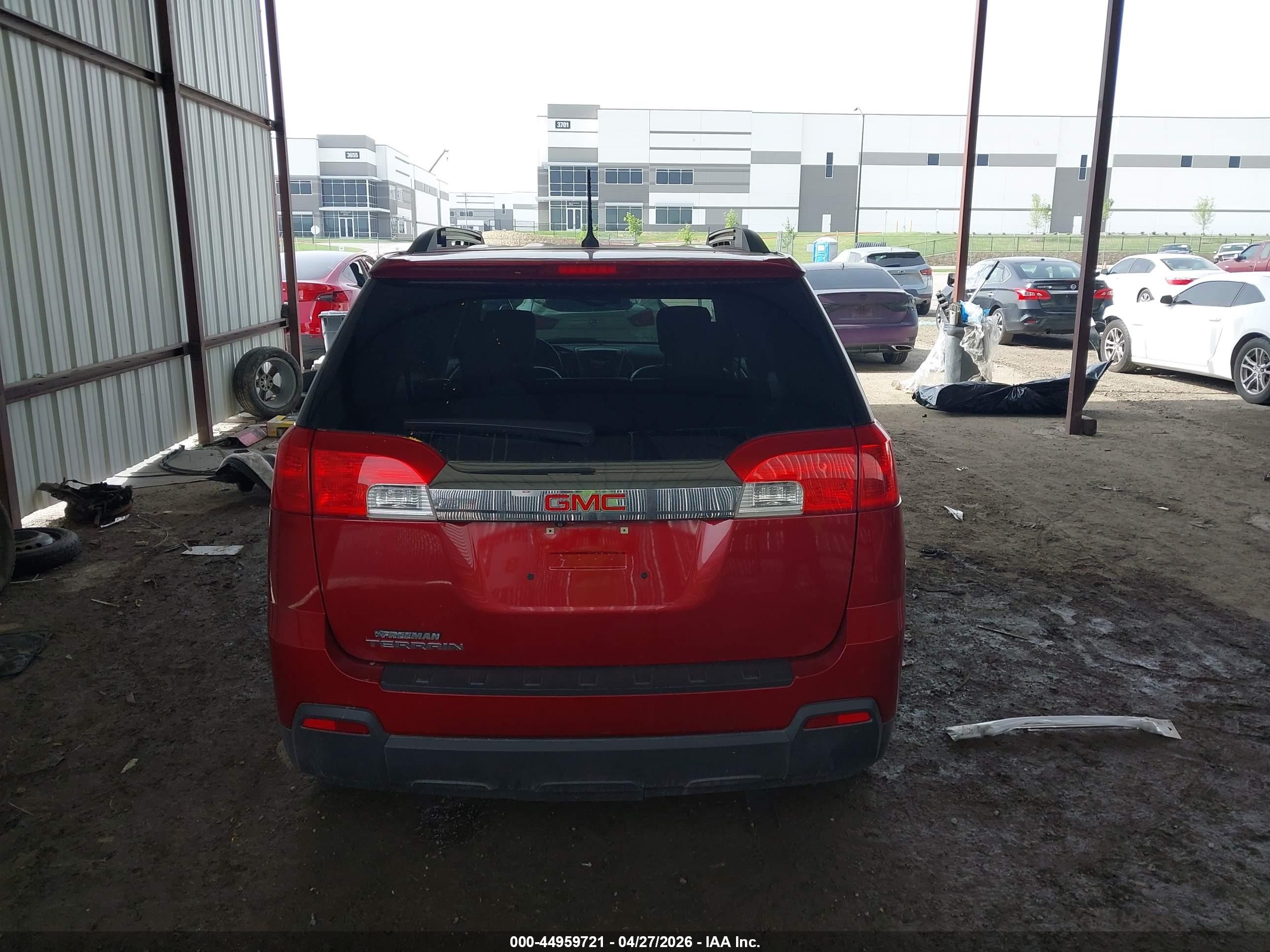 2014 Gmc Terrain Slt-1 Red vin: 2GKALSEK3E6303522