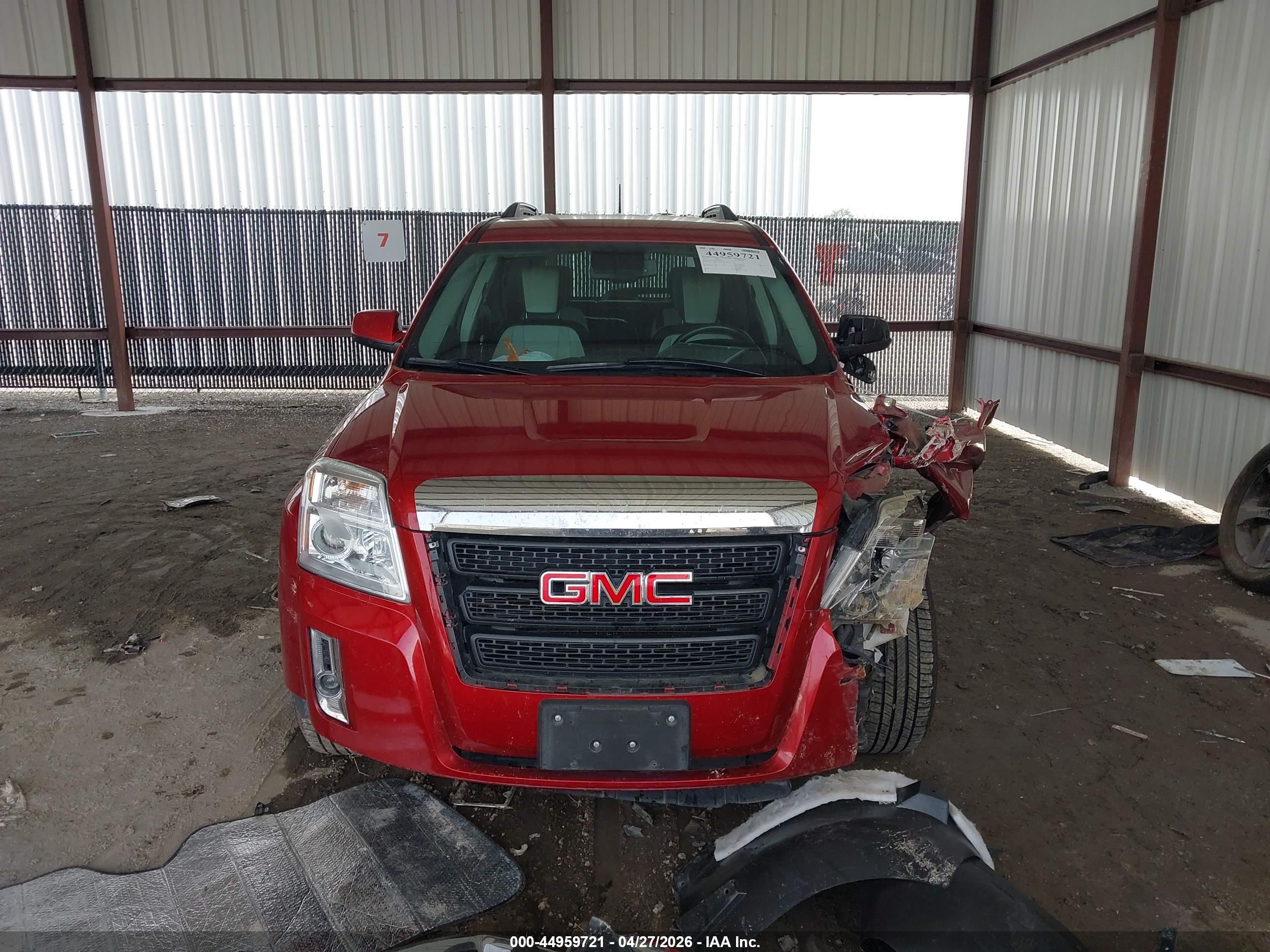2014 Gmc Terrain Slt-1 Red vin: 2GKALSEK3E6303522