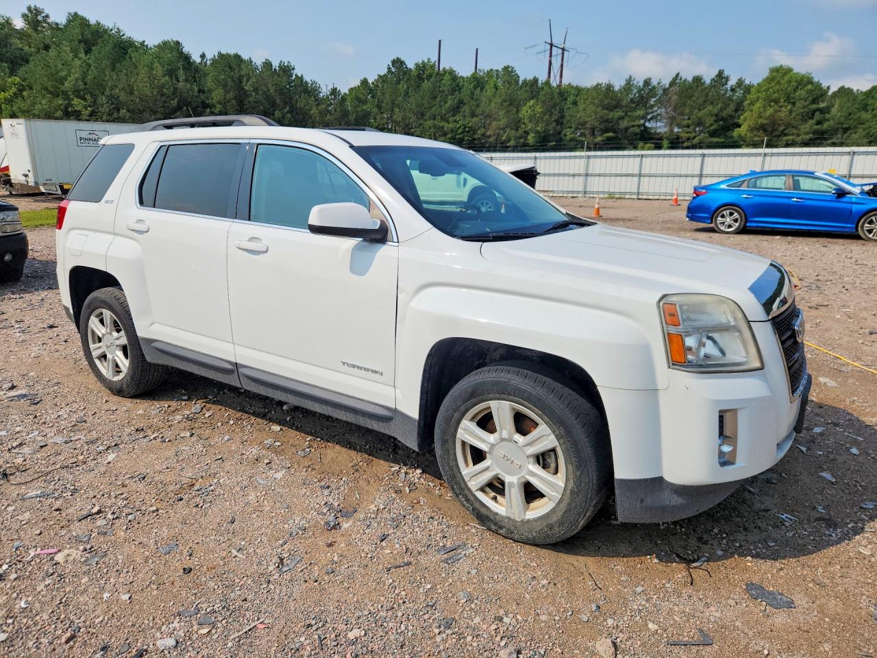 2015 Gmc Terrain Slt White vin: 2GKALSEK3F6361082