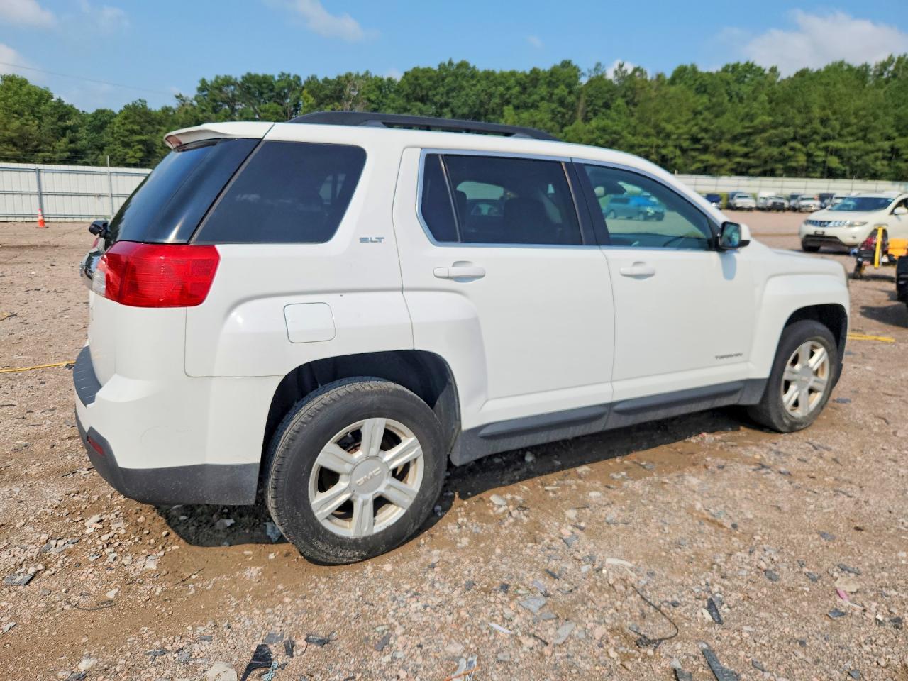 2015 Gmc Terrain Slt White vin: 2GKALSEK3F6361082