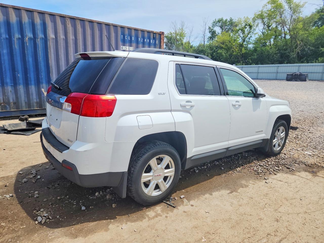 2015 Gmc Terrain Slt White vin: 2GKALSEK3F6421586