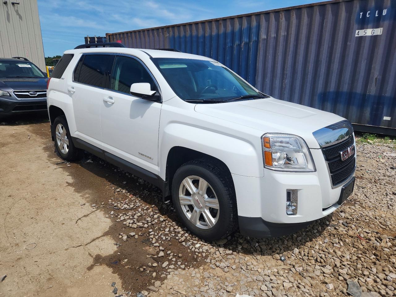 2015 Gmc Terrain Slt White vin: 2GKALSEK3F6421586