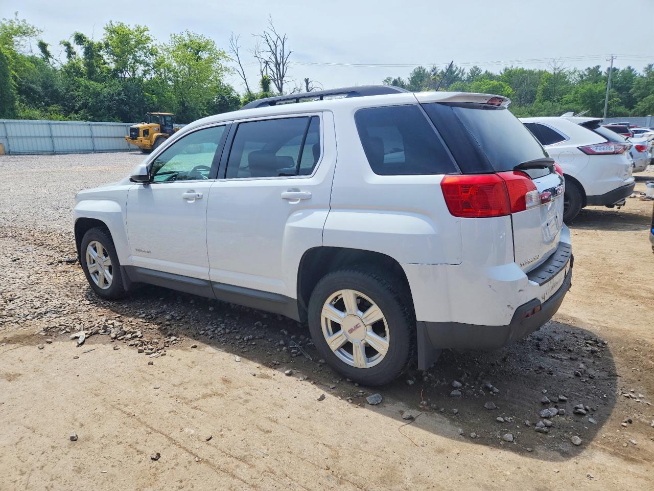 2015 Gmc Terrain Slt White vin: 2GKALSEK3F6421586