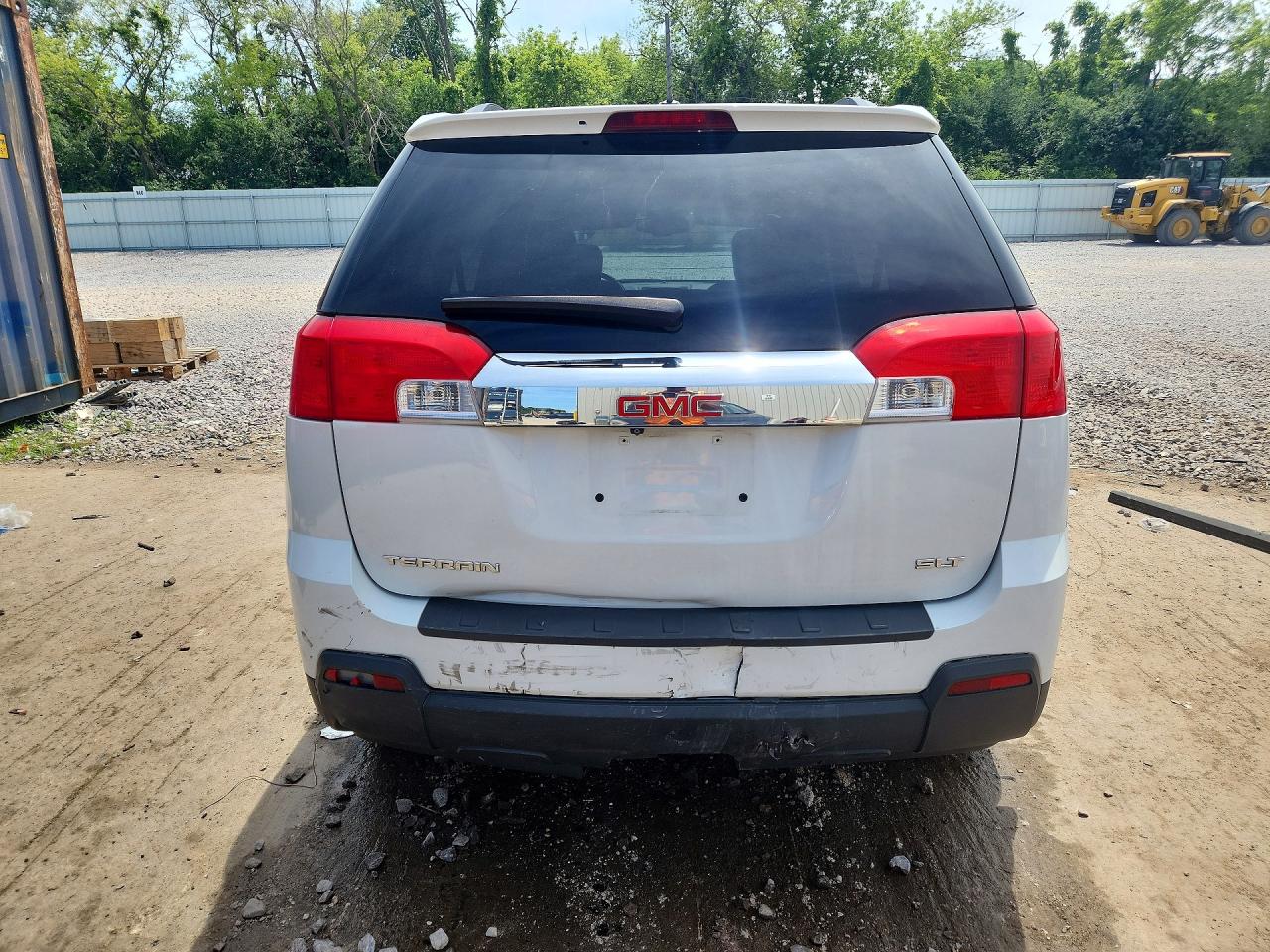 2015 Gmc Terrain Slt White vin: 2GKALSEK3F6421586