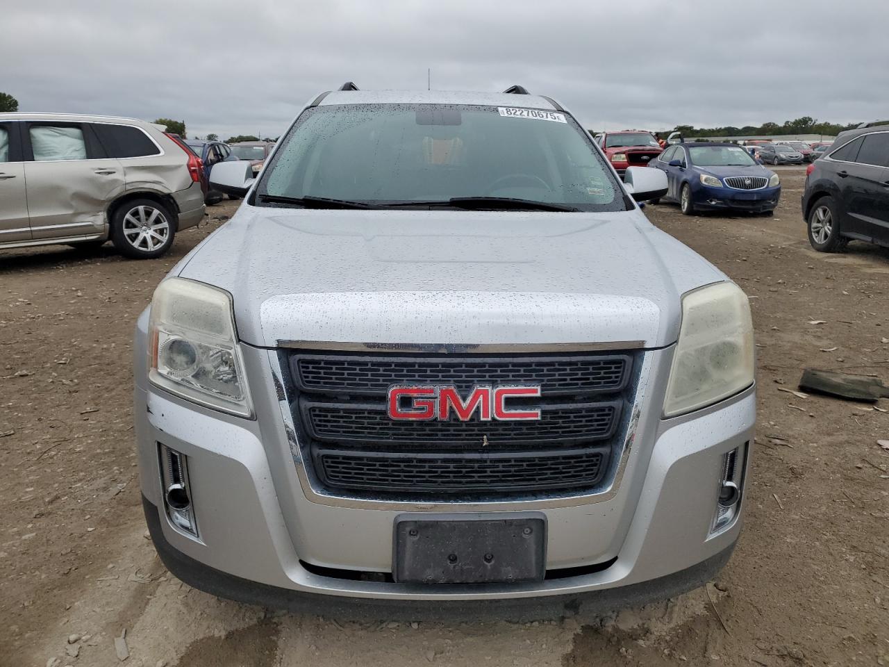 2012 Gmc Terrain Sle Серебряный vin: 2GKALSEK4C6337966