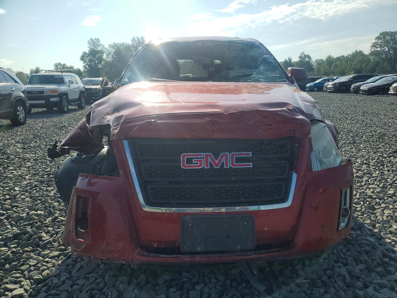 2013 Gmc Terrain Sle Красный vin: 2GKALSEK4D6432321