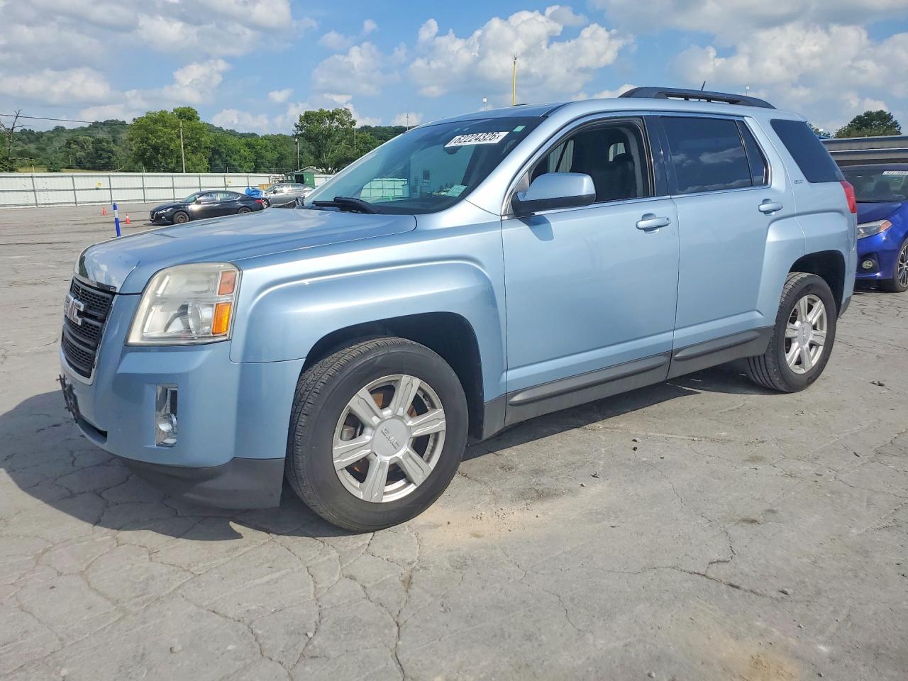 2014 Gmc Terrain Slt Turquoise vin: 2GKALSEK4E6269770