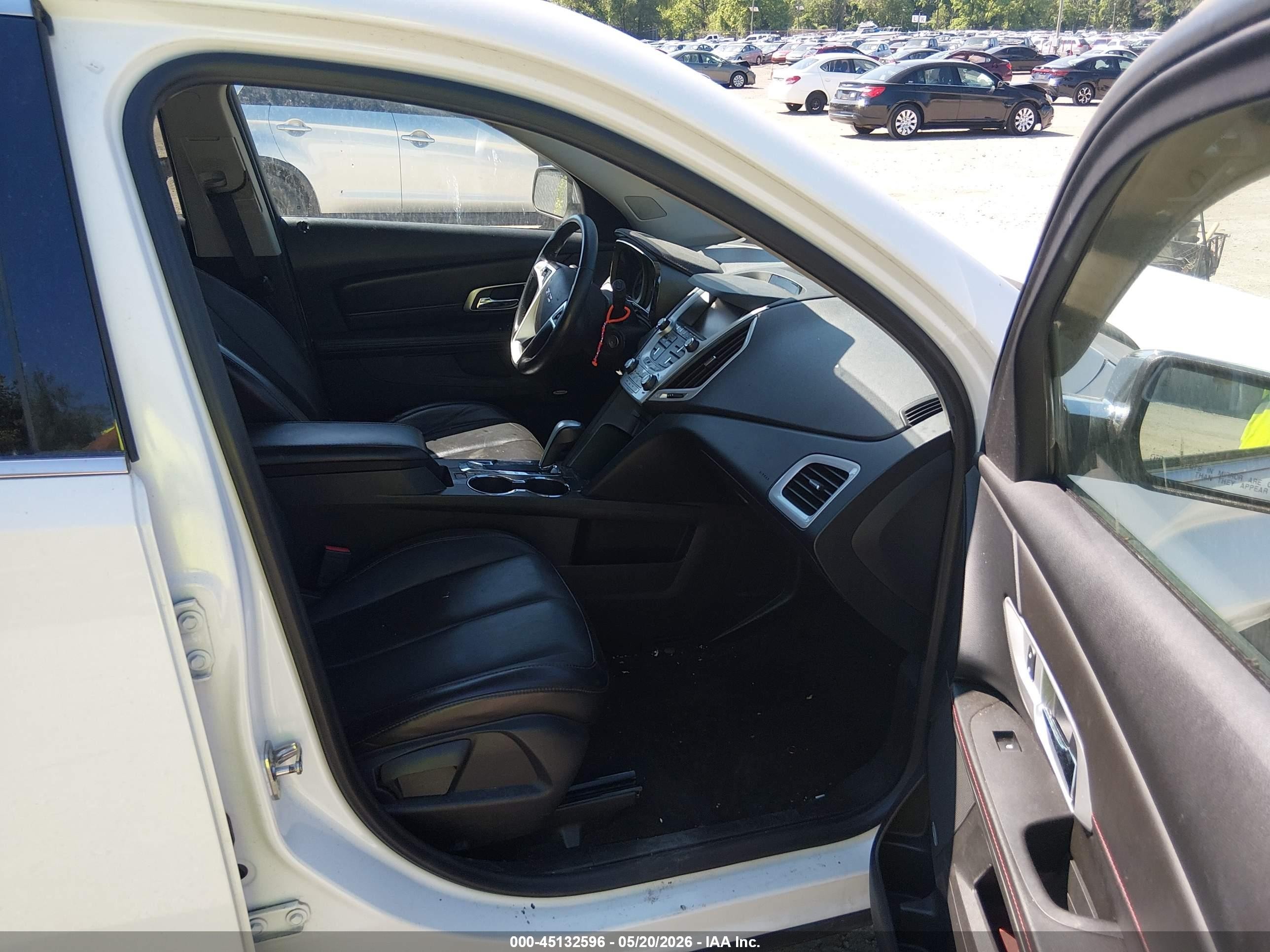 2015 Gmc Terrain Slt-1 White vin: 2GKALSEK4F6245180