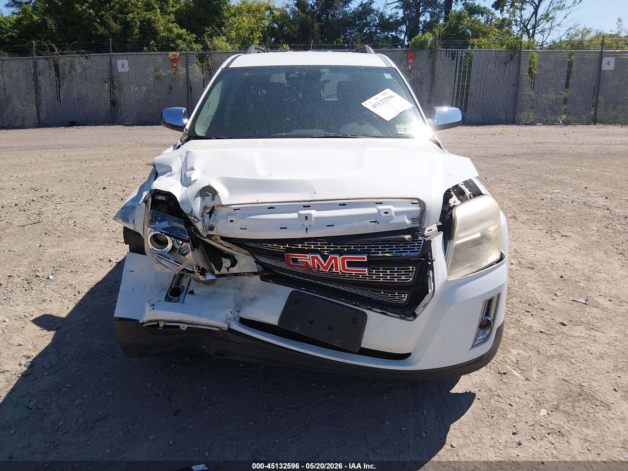 2015 Gmc Terrain Slt-1 White vin: 2GKALSEK4F6245180